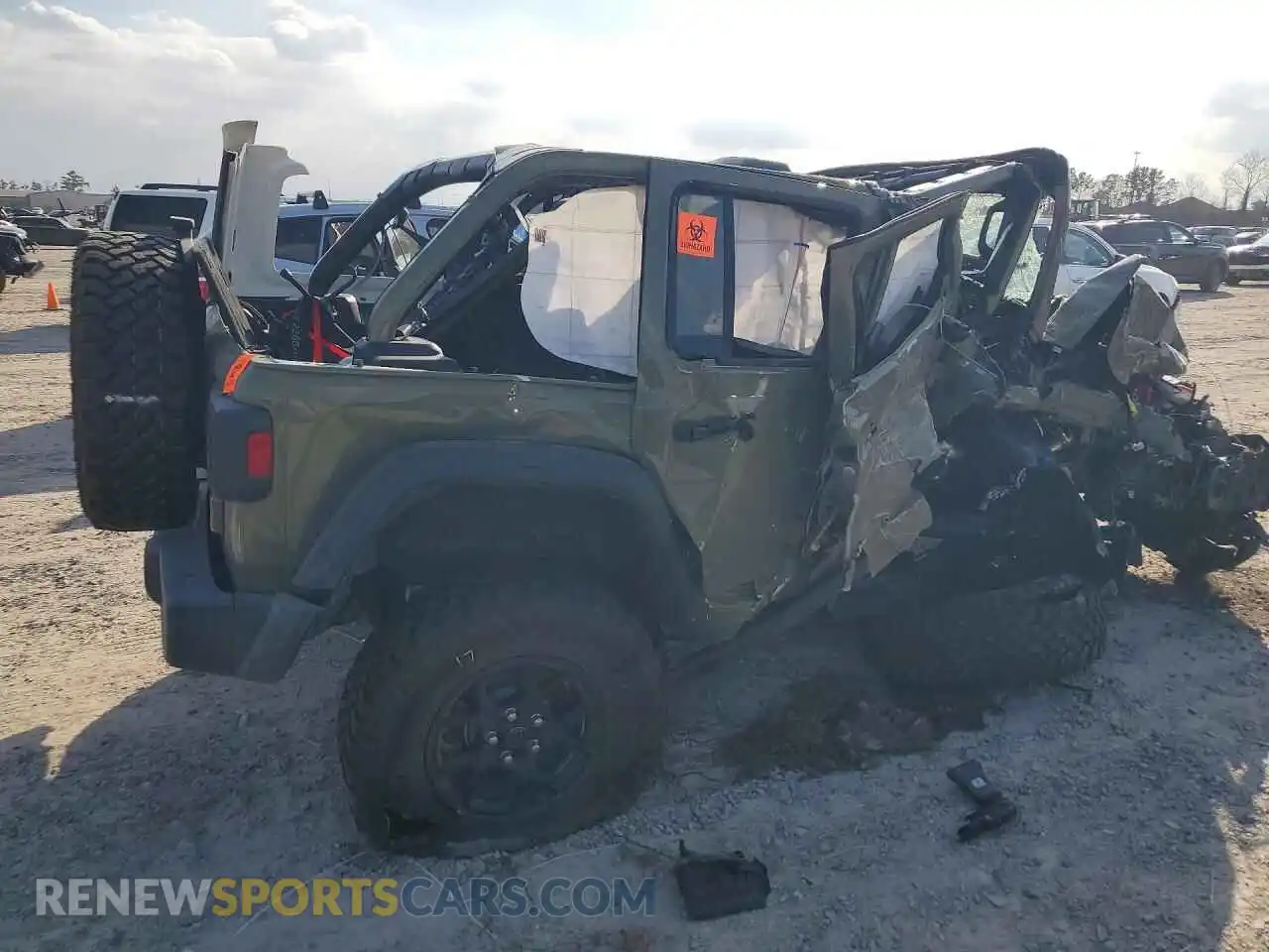 3 Photograph of a damaged car 1C4PJXDG6SW649054 JEEP WRANGLER 2025