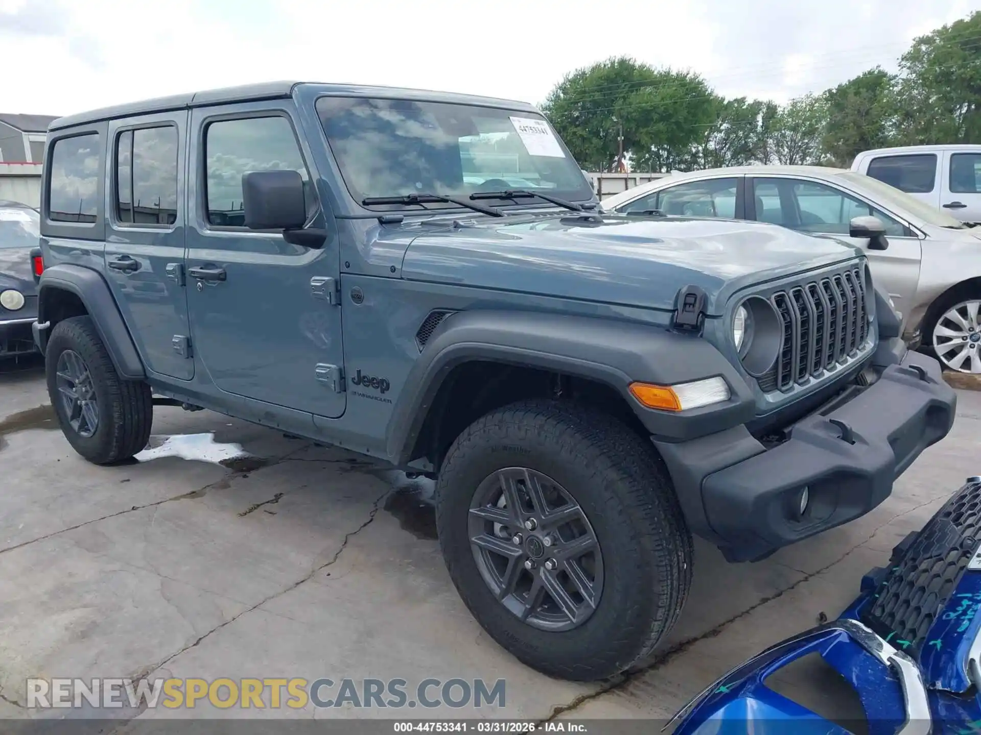 1 Photograph of a damaged car 1C4PJXDG6SW652245 JEEP WRANGLER 2025