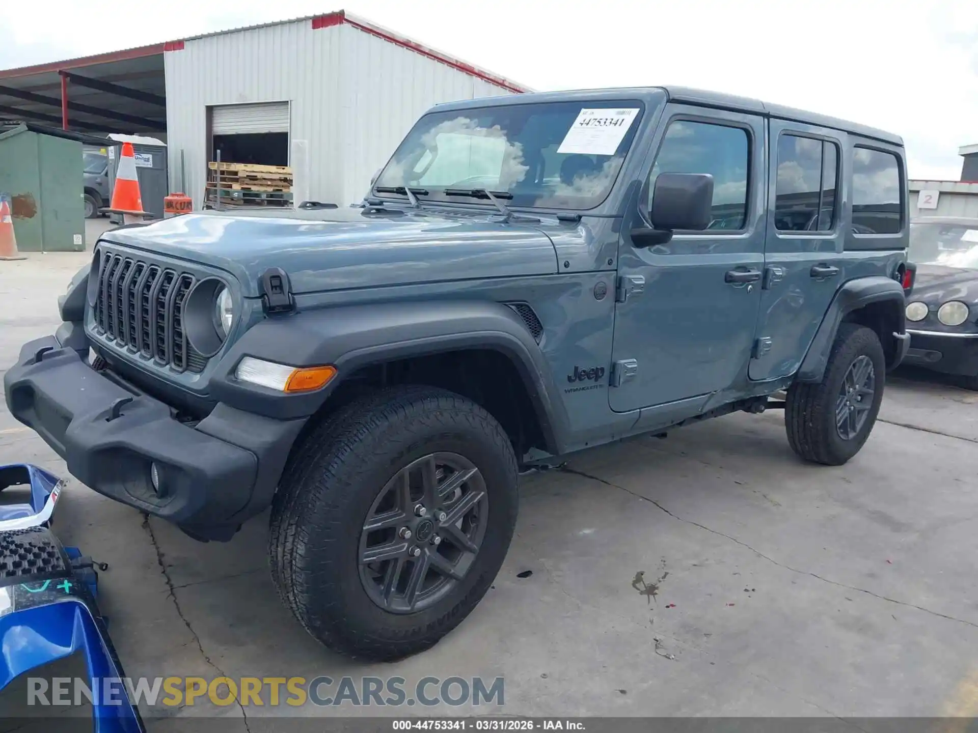 2 Photograph of a damaged car 1C4PJXDG6SW652245 JEEP WRANGLER 2025