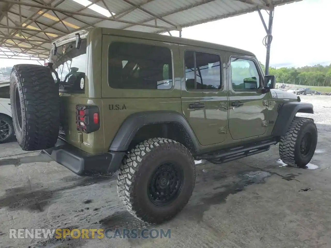 3 Photograph of a damaged car 1C4PJXDG7SW536309 JEEP WRANGLER 2025