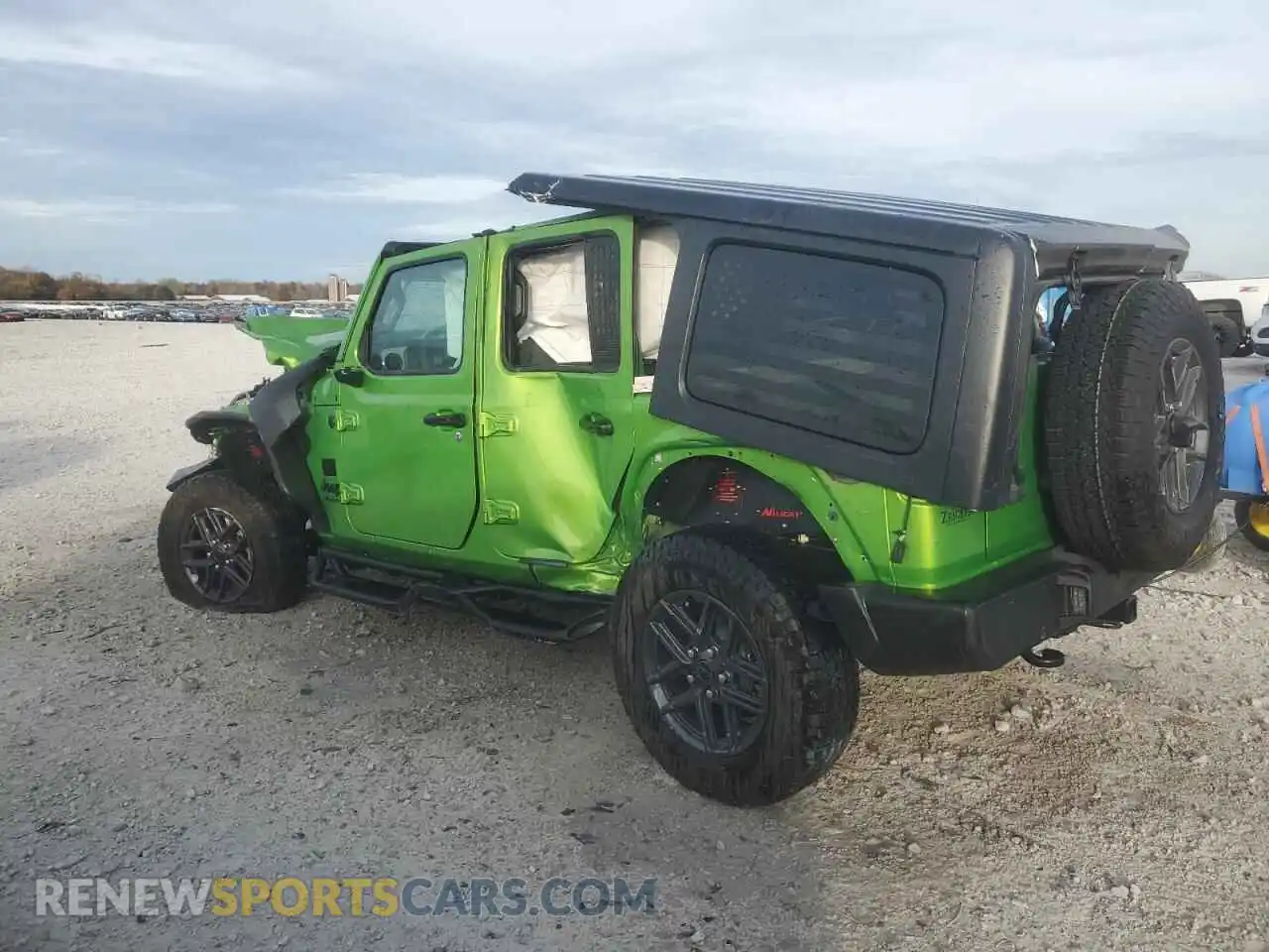 2 Photograph of a damaged car 1C4PJXDG9SW552351 JEEP WRANGLER 2025