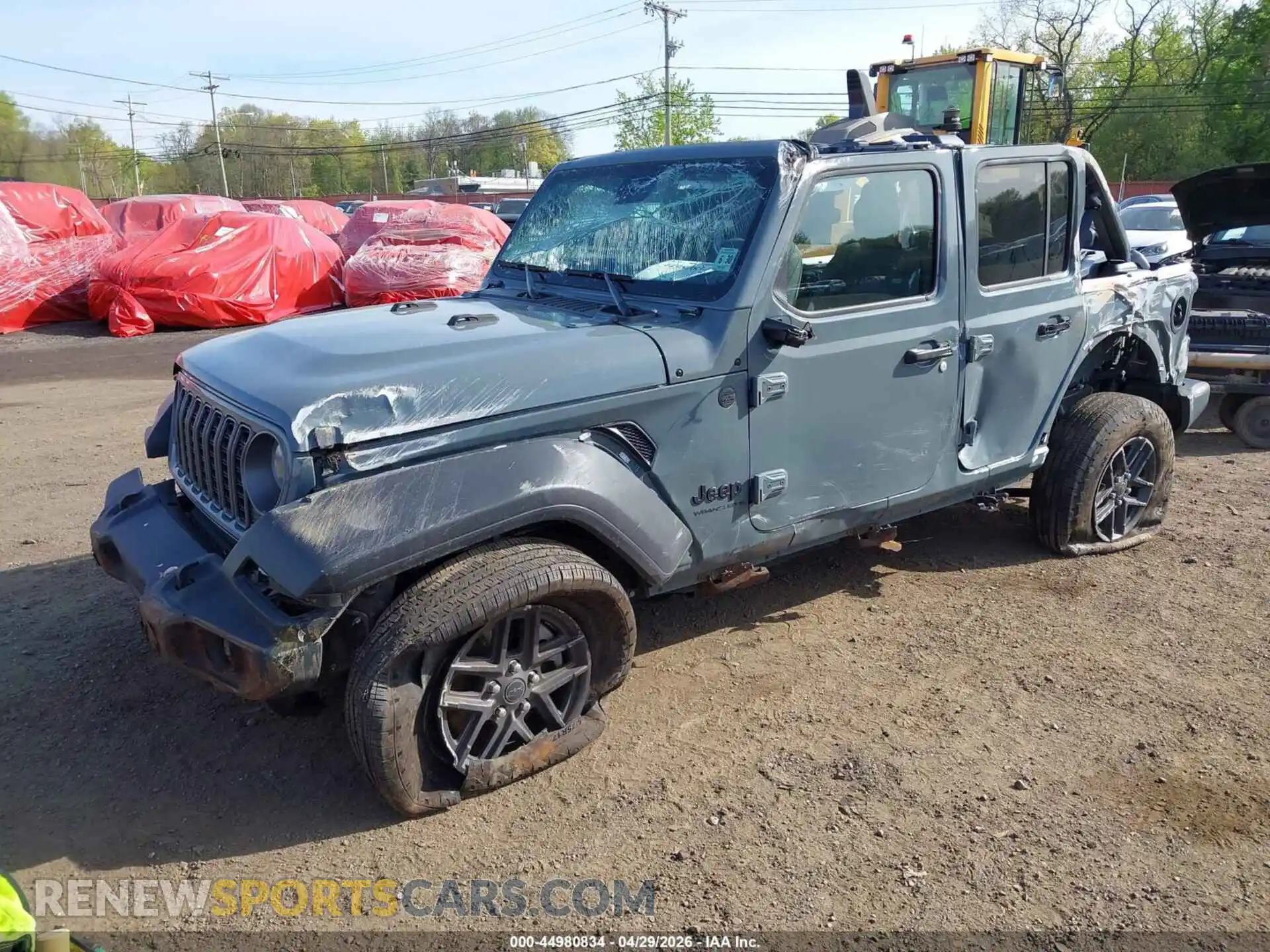2 fotografías del automóvil dañado 1C4PJXDGXSW536143 JEEP WRANGLER 2025