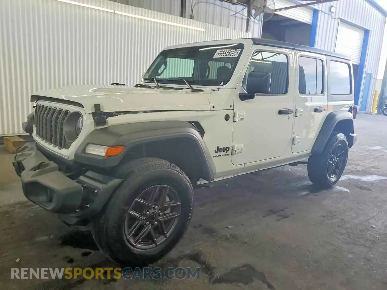 1 Photograph of a damaged car 1C4PJXDN0SW500105 JEEP WRANGLER 2025