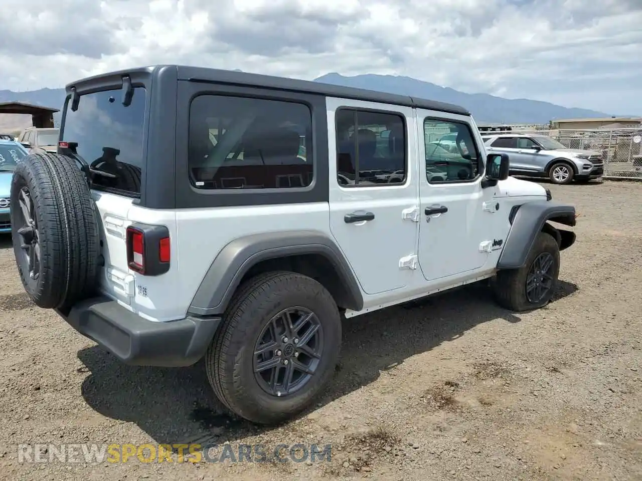 3 fotografías del automóvil dañado 1C4PJXDN0SW500962 JEEP WRANGLER 2025