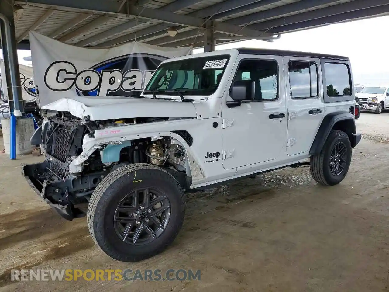 1 Photograph of a damaged car 1C4PJXDN0SW501075 JEEP WRANGLER 2025