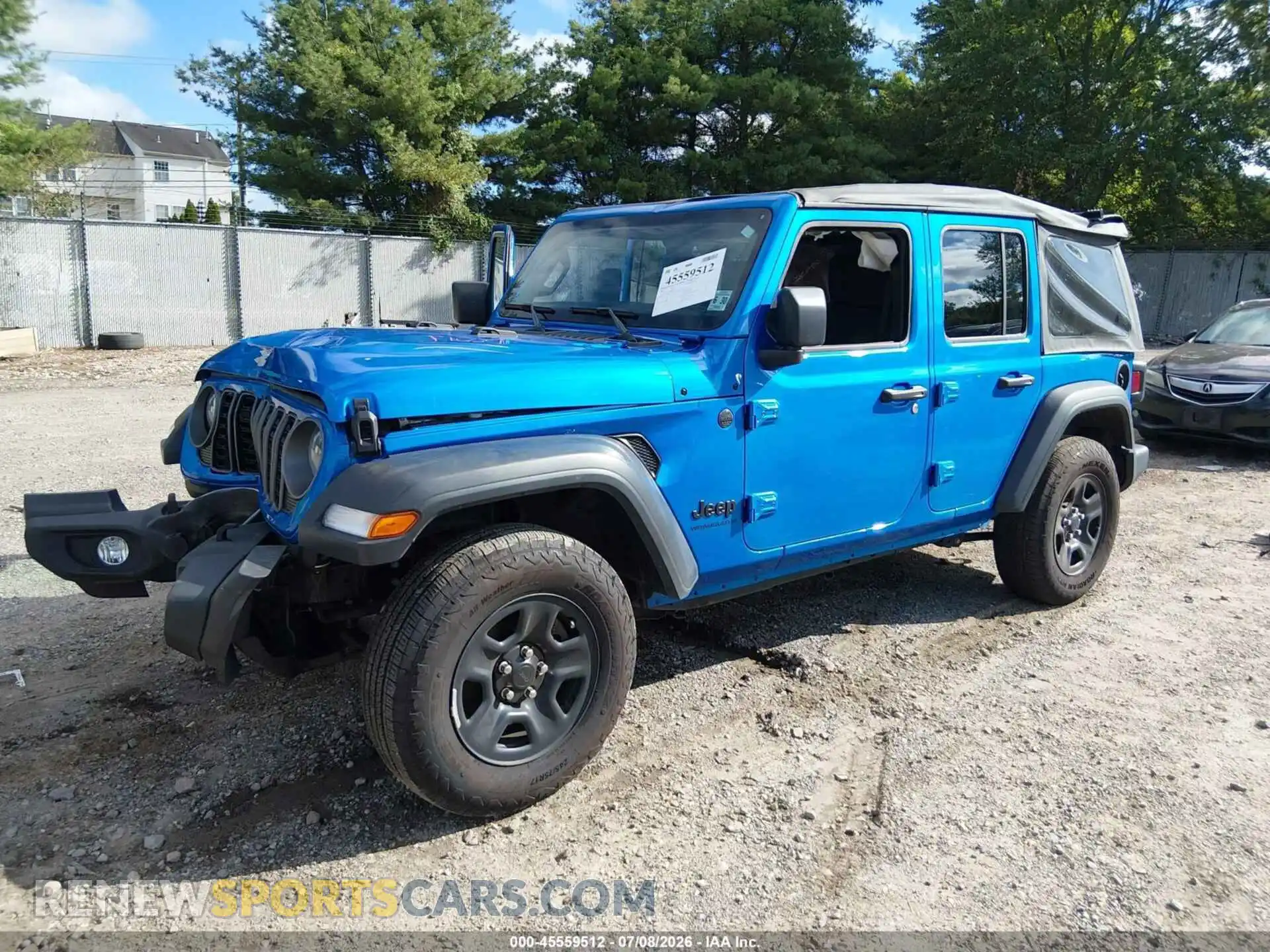 2 Photograph of a damaged car 1C4PJXDN0SW501755 JEEP WRANGLER 2025