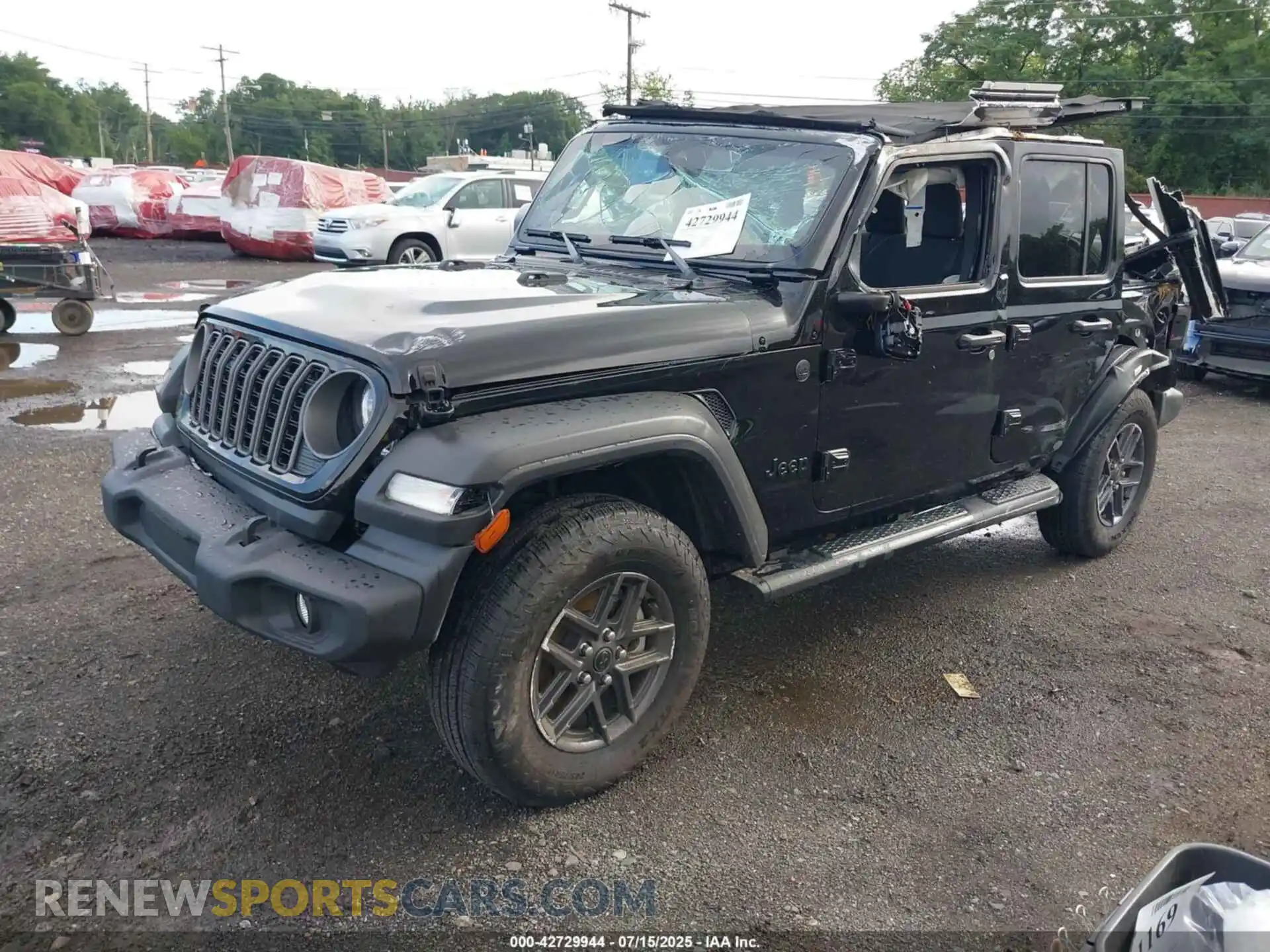 2 Photograph of a damaged car 1C4PJXDN0SW509712 JEEP WRANGLER 2025
