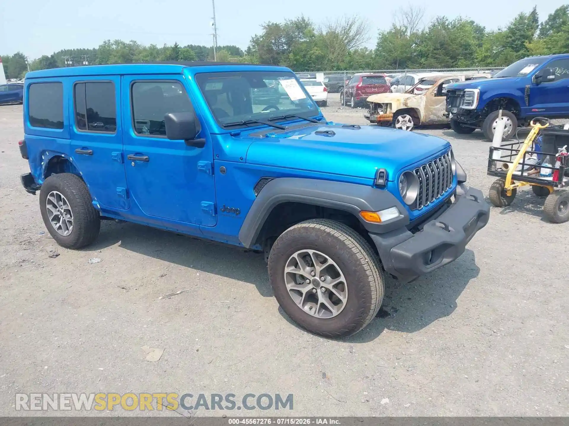 1 fotografías del automóvil dañado 1C4PJXDN0SW510391 JEEP WRANGLER 2025