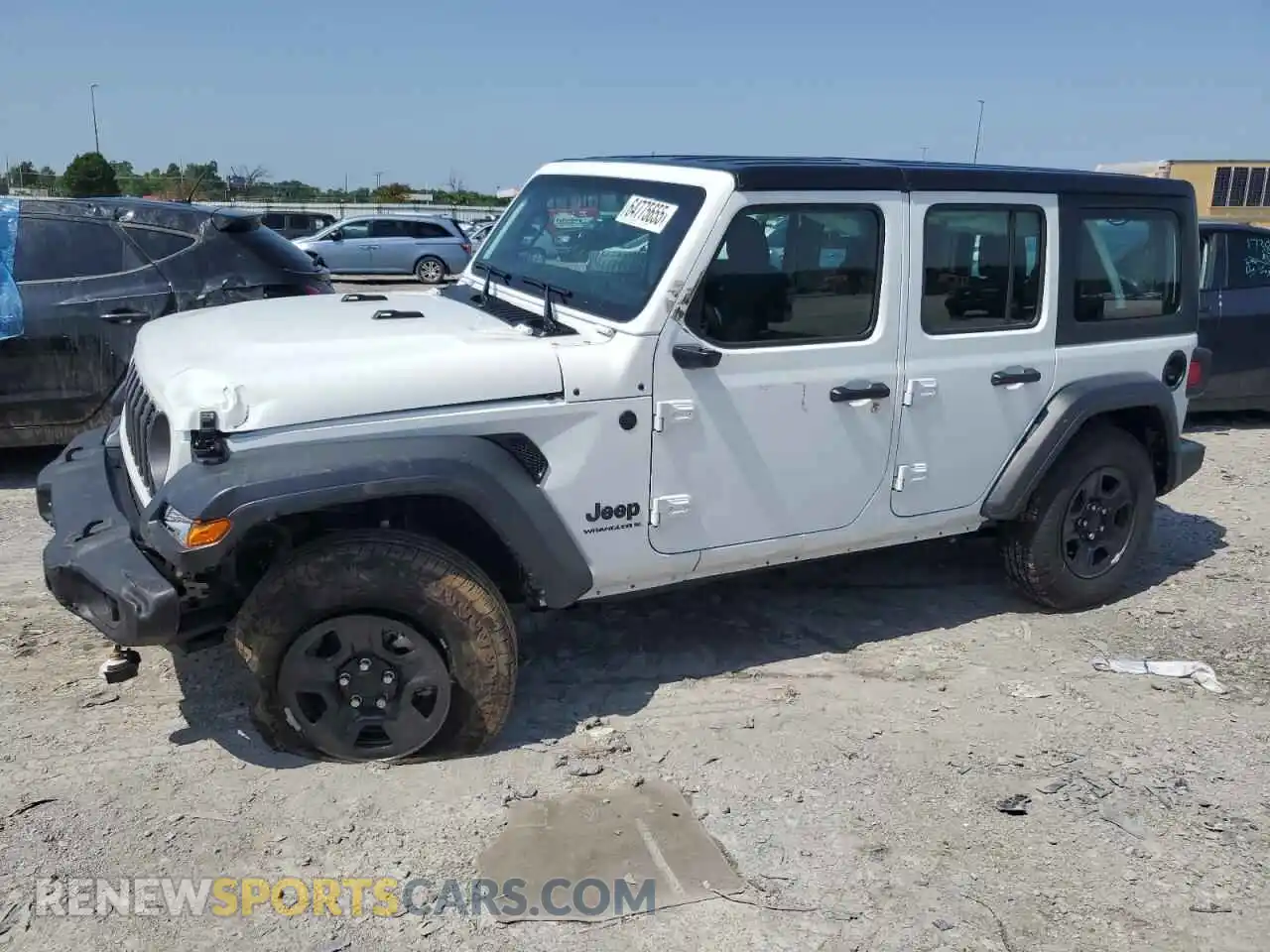 1 Photograph of a damaged car 1C4PJXDN0SW518765 JEEP WRANGLER 2025
