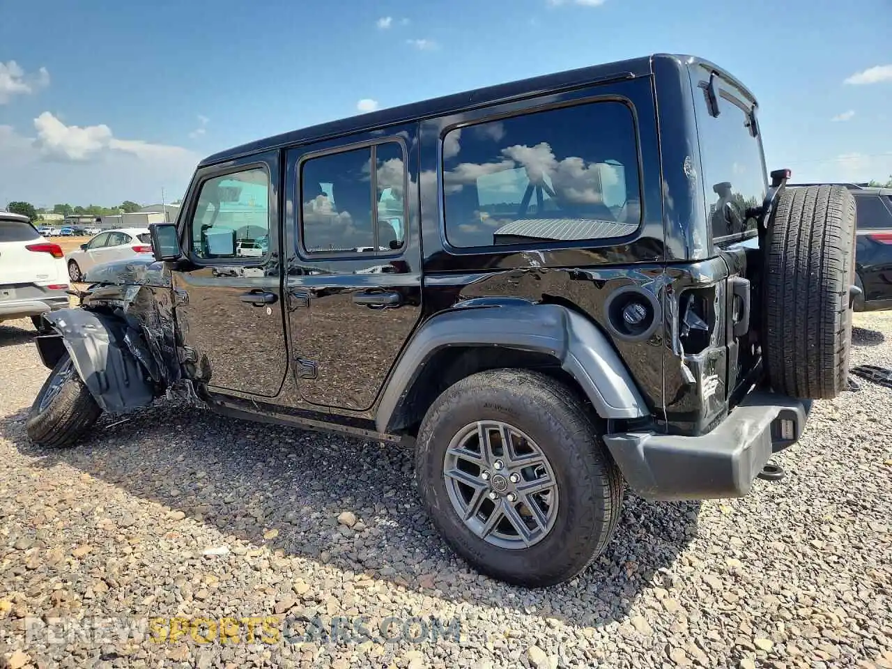 2 fotografías del automóvil dañado 1C4PJXDN0SW530561 JEEP WRANGLER 2025