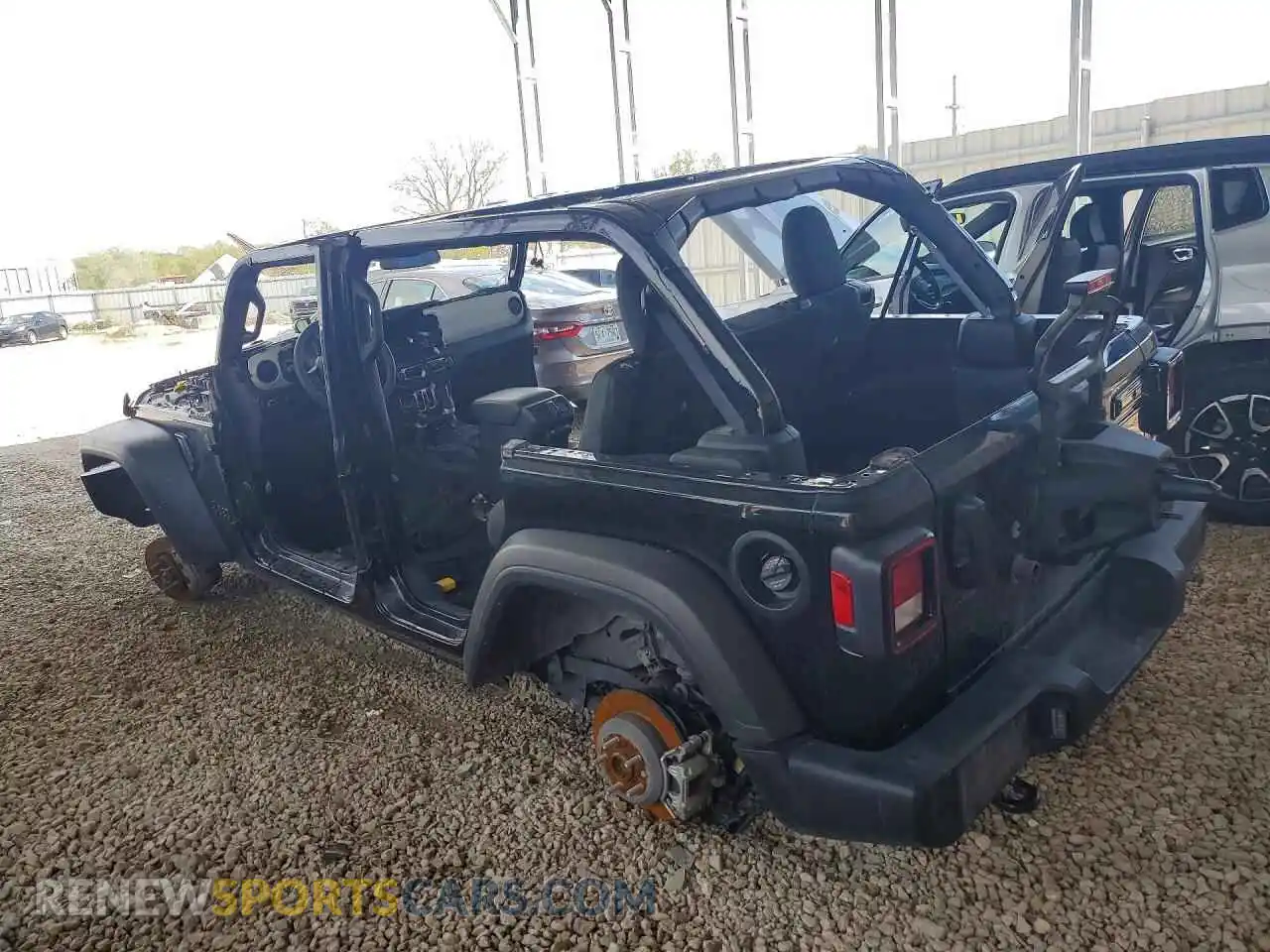 2 Photograph of a damaged car 1C4PJXDN0SW555251 JEEP WRANGLER 2025