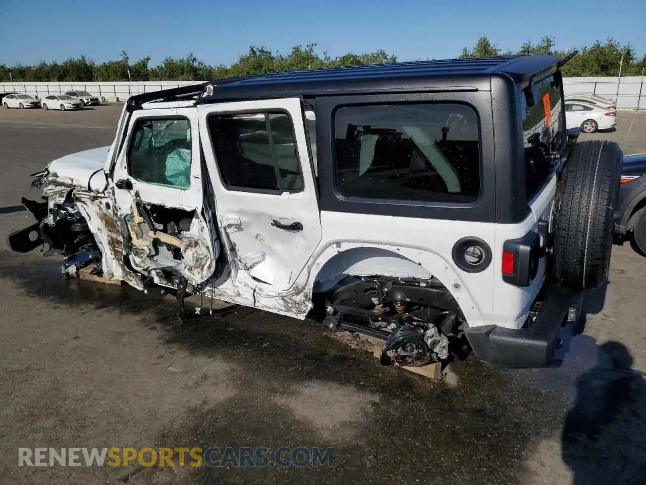 2 Photograph of a damaged car 1C4PJXDN0SW555394 JEEP WRANGLER 2025