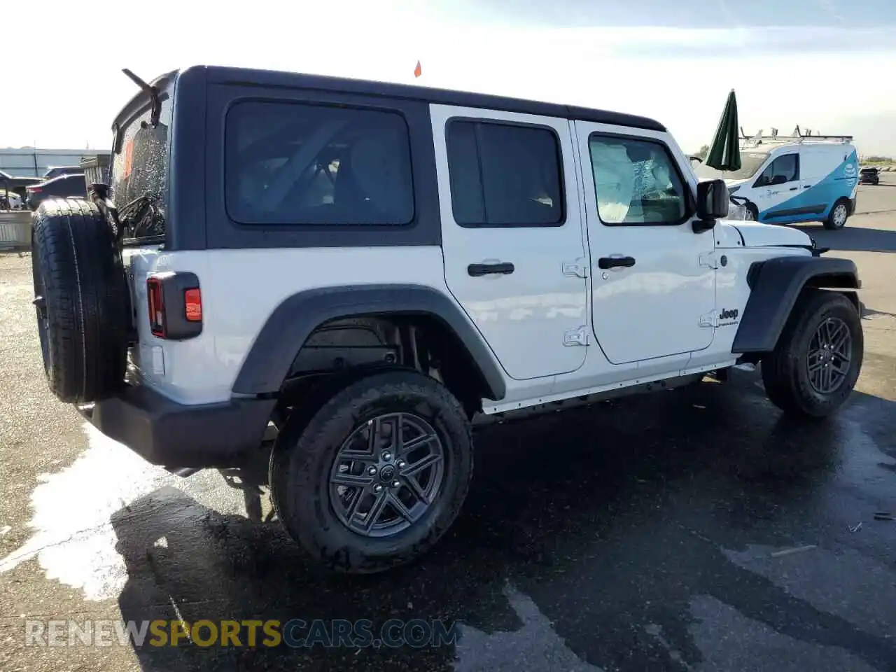 3 Photograph of a damaged car 1C4PJXDN0SW555394 JEEP WRANGLER 2025