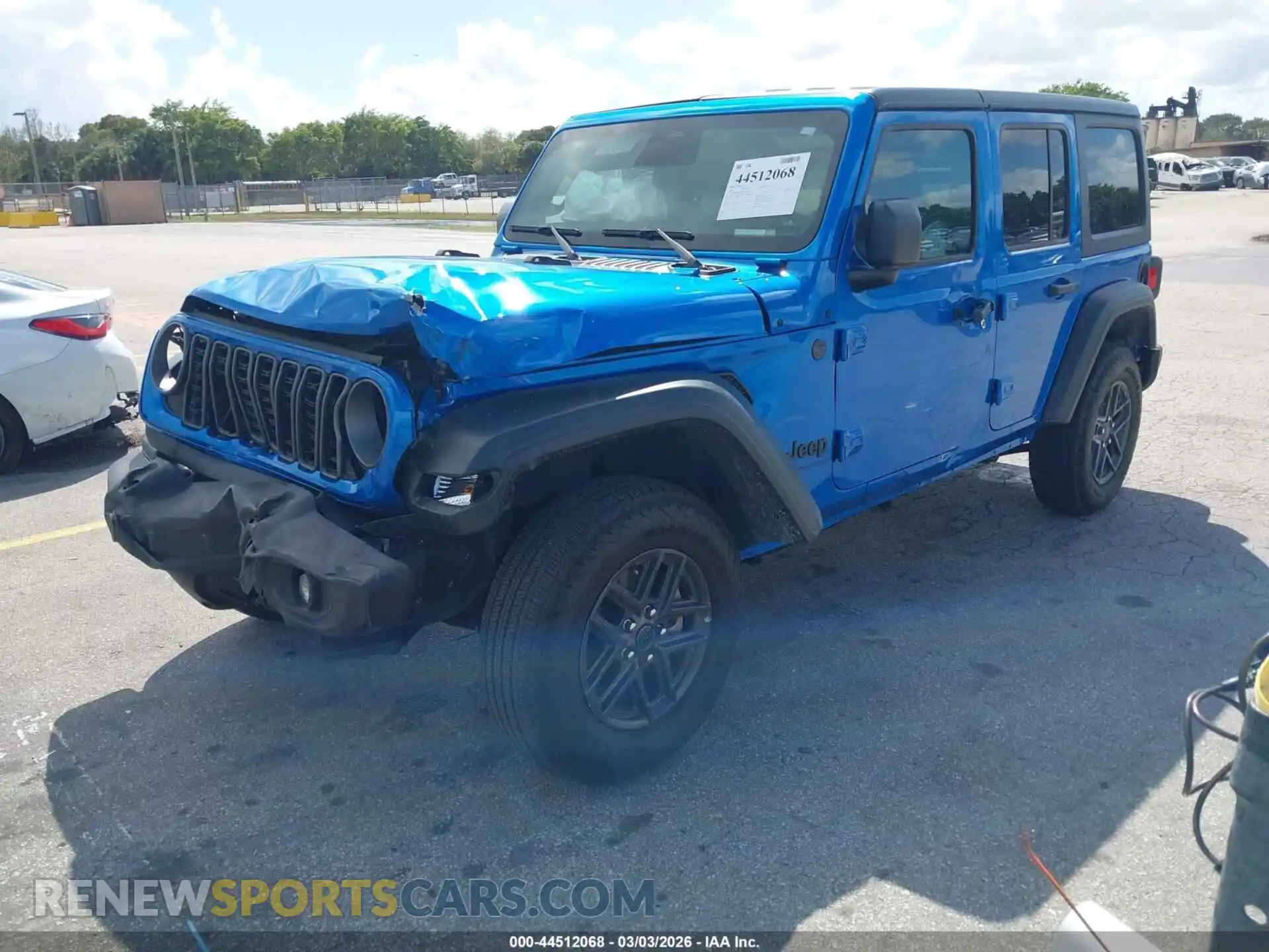 2 Photograph of a damaged car 1C4PJXDN0SW608904 JEEP WRANGLER 2025