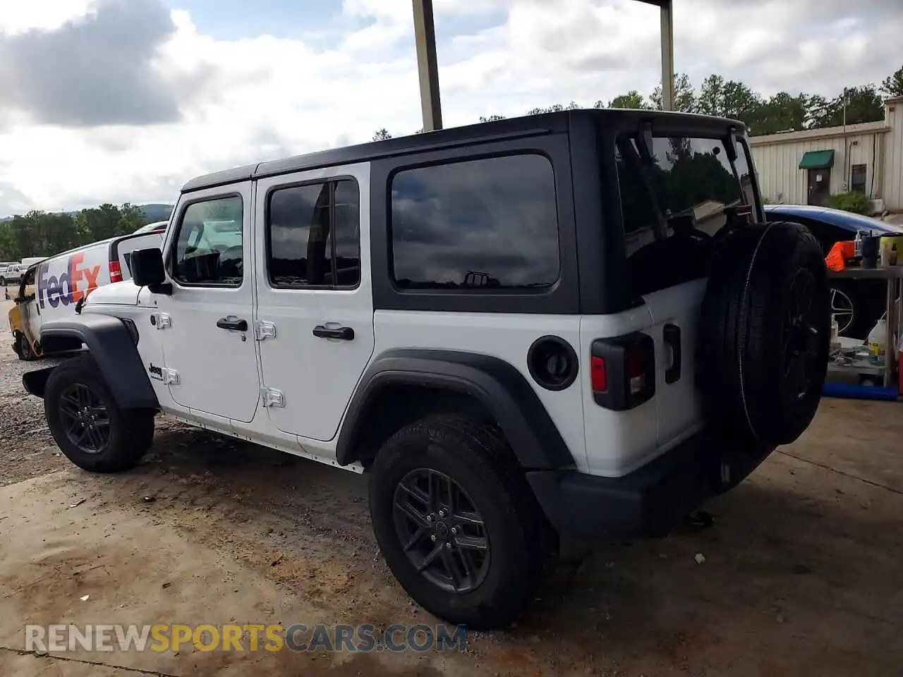 2 Photograph of a damaged car 1C4PJXDN1SW500310 JEEP WRANGLER 2025