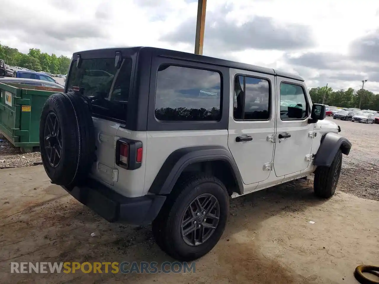 3 Photograph of a damaged car 1C4PJXDN1SW500310 JEEP WRANGLER 2025