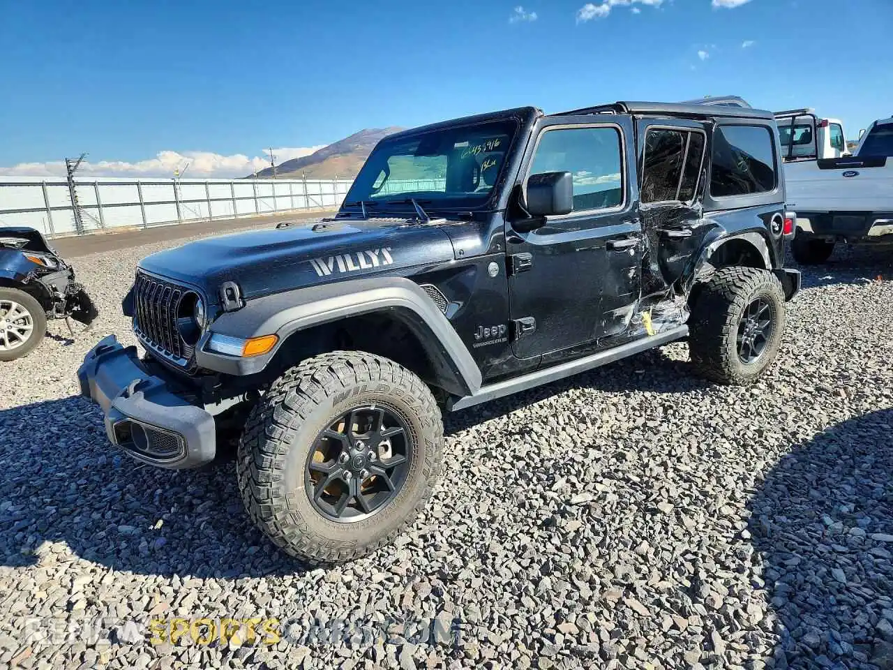 1 fotografías del automóvil dañado 1C4PJXDN1SW555601 JEEP WRANGLER 2025