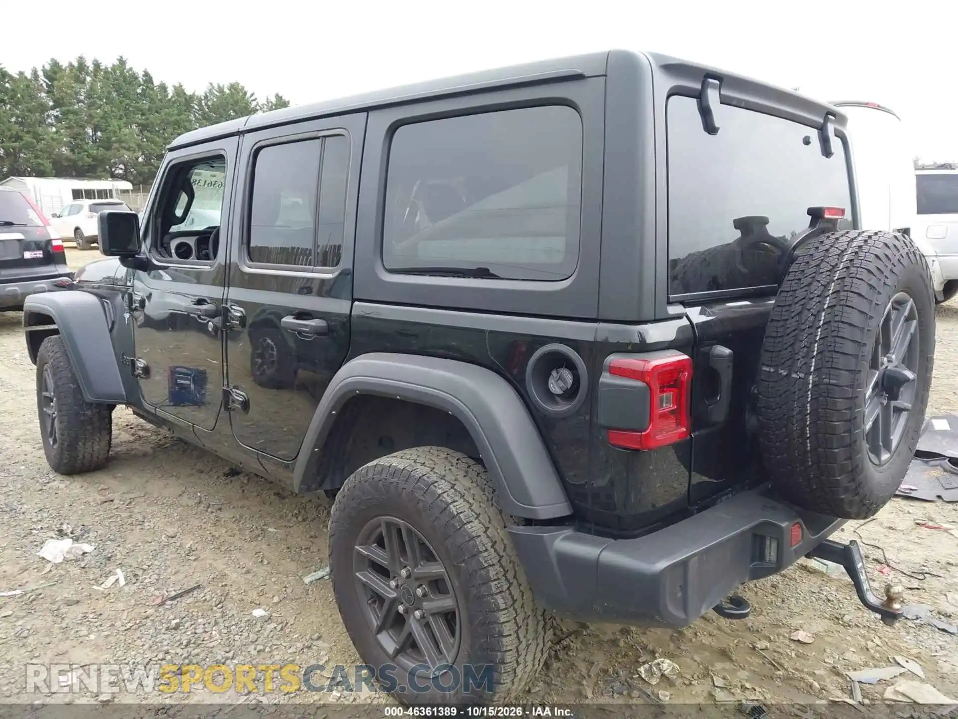 3 fotografías del automóvil dañado 1C4PJXDN2SW507363 JEEP WRANGLER 2025