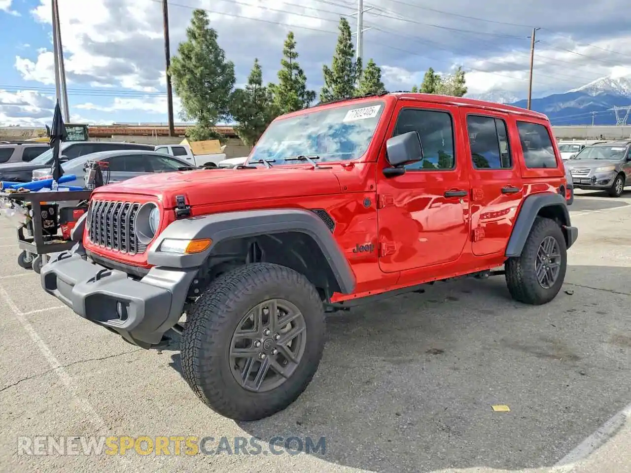 1 Photograph of a damaged car 1C4PJXDN2SW511512 JEEP WRANGLER 2025