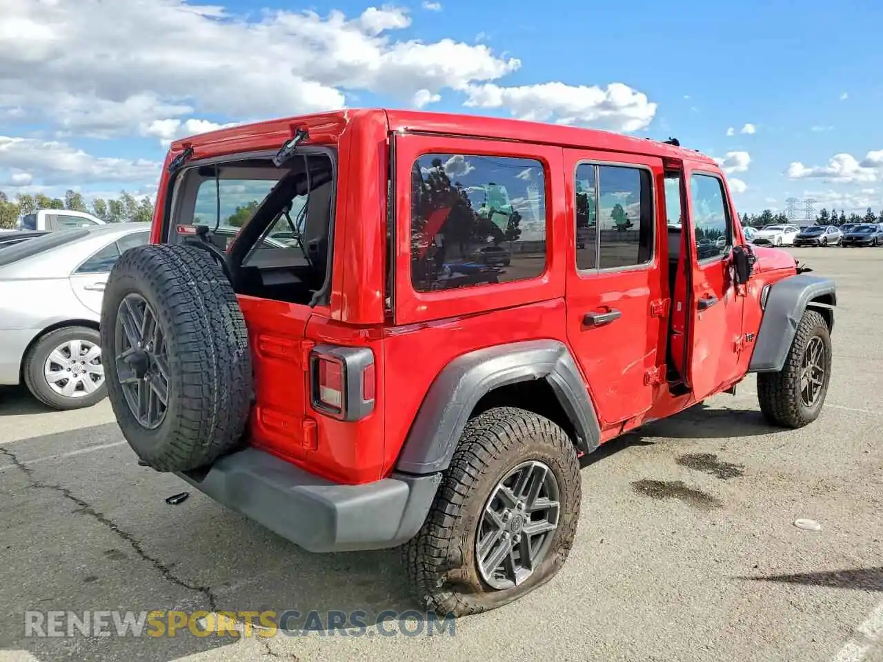 3 Photograph of a damaged car 1C4PJXDN2SW511512 JEEP WRANGLER 2025