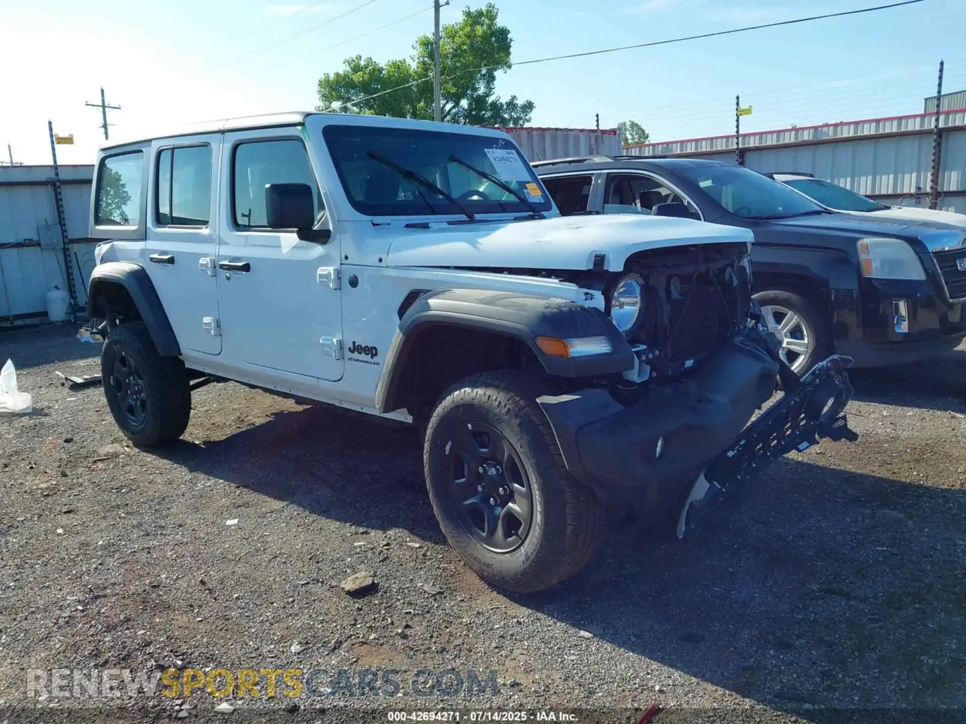 1 Photograph of a damaged car 1C4PJXDN2SW523322 JEEP WRANGLER 2025