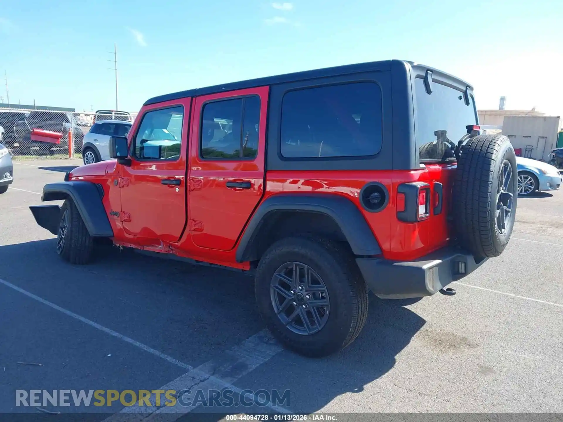 3 Photograph of a damaged car 1C4PJXDN2SW538595 JEEP WRANGLER 2025