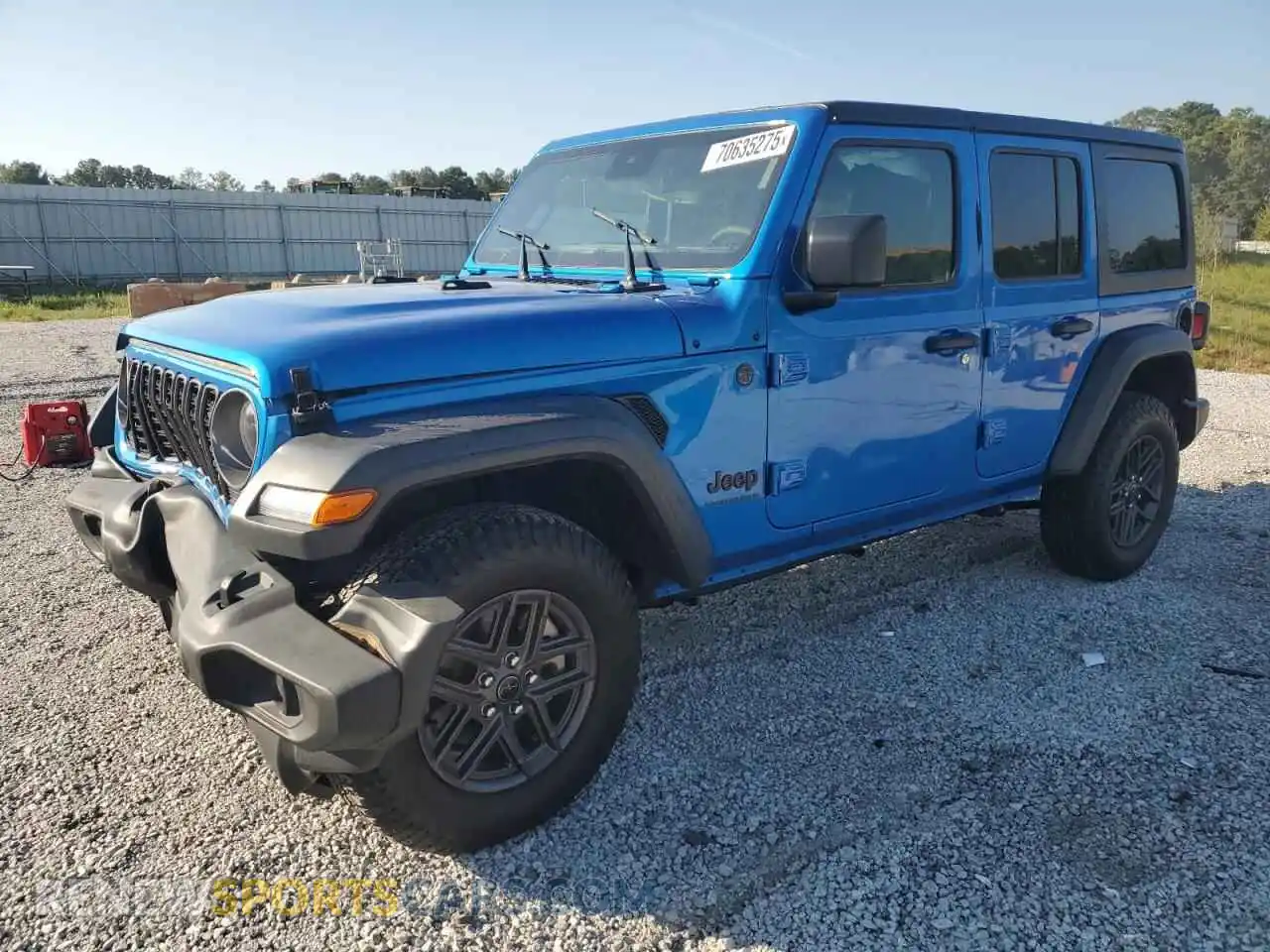 1 Photograph of a damaged car 1C4PJXDN2SW552688 JEEP WRANGLER 2025