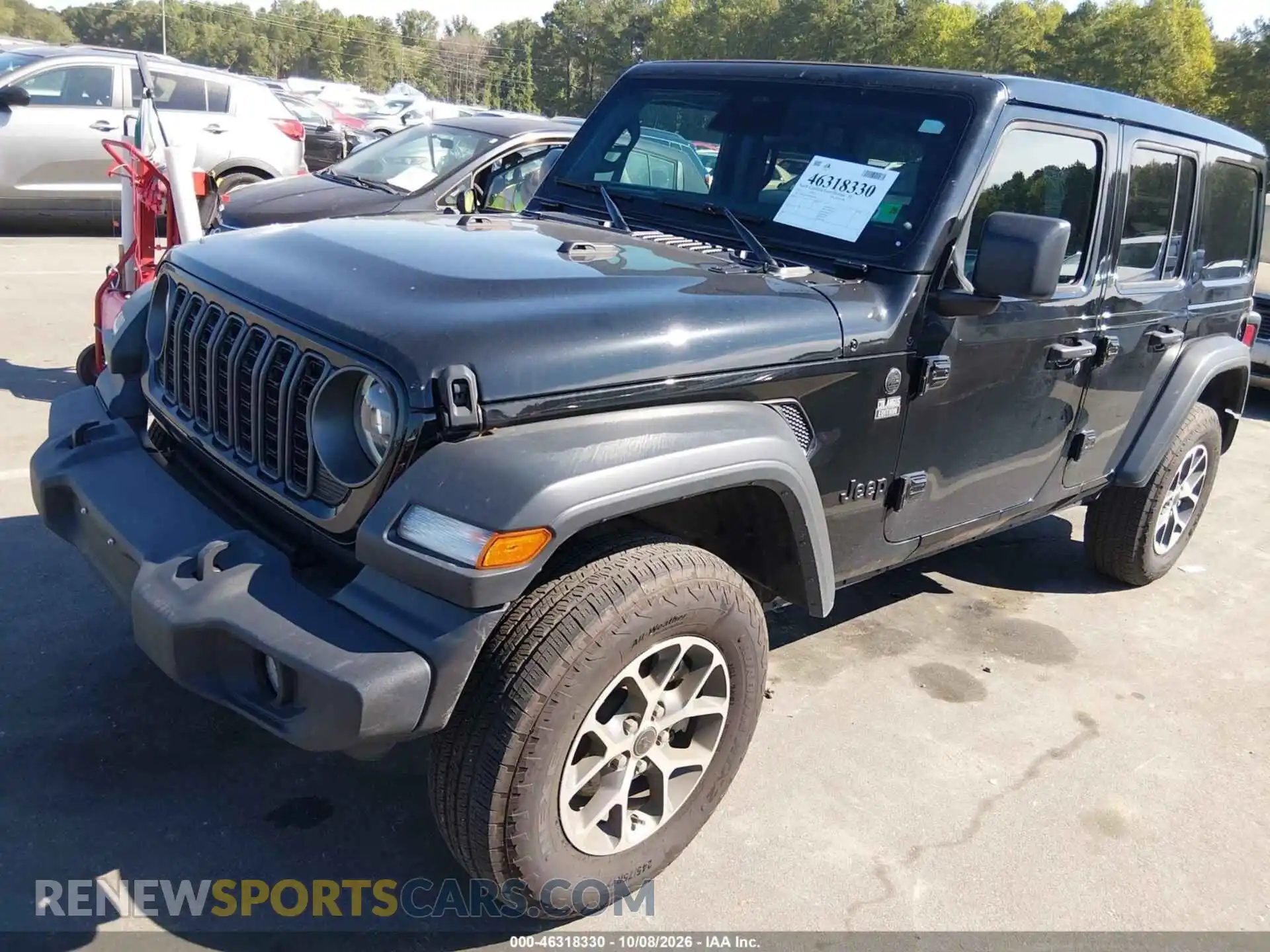 2 fotografías del automóvil dañado 1C4PJXDN2SW637949 JEEP WRANGLER 2025