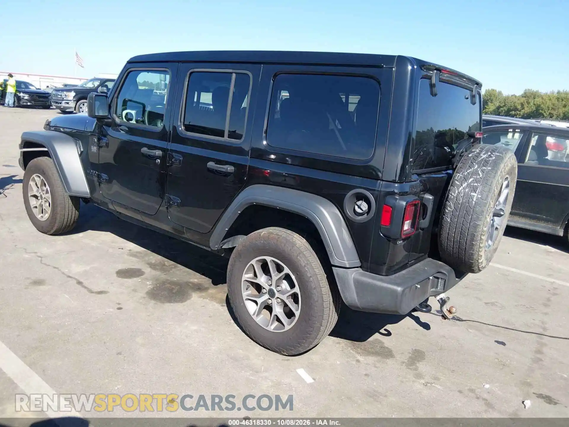 3 fotografías del automóvil dañado 1C4PJXDN2SW637949 JEEP WRANGLER 2025