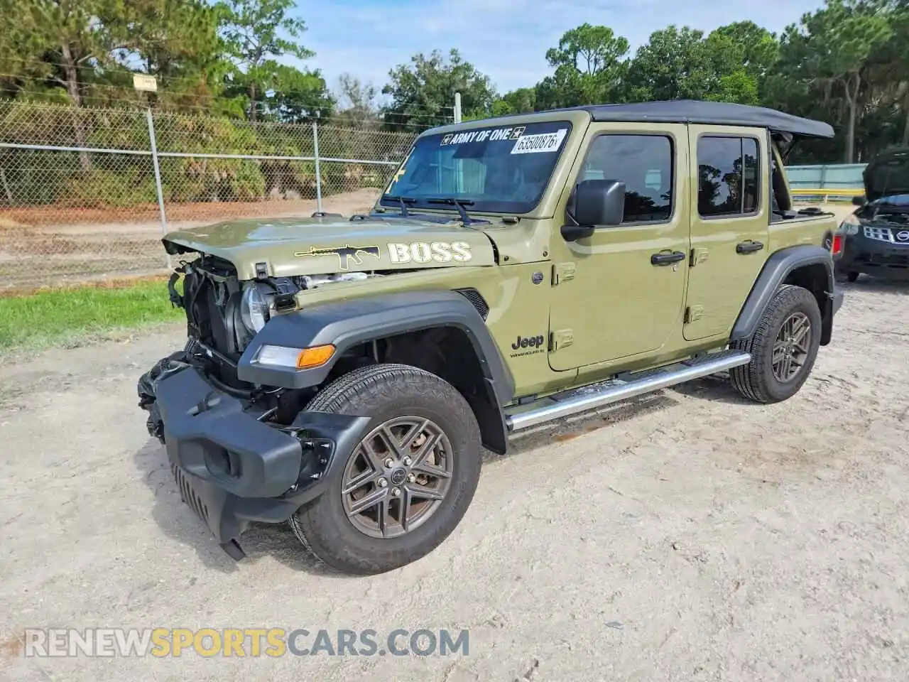 1 fotografías del automóvil dañado 1C4PJXDN2SW647591 JEEP WRANGLER 2025