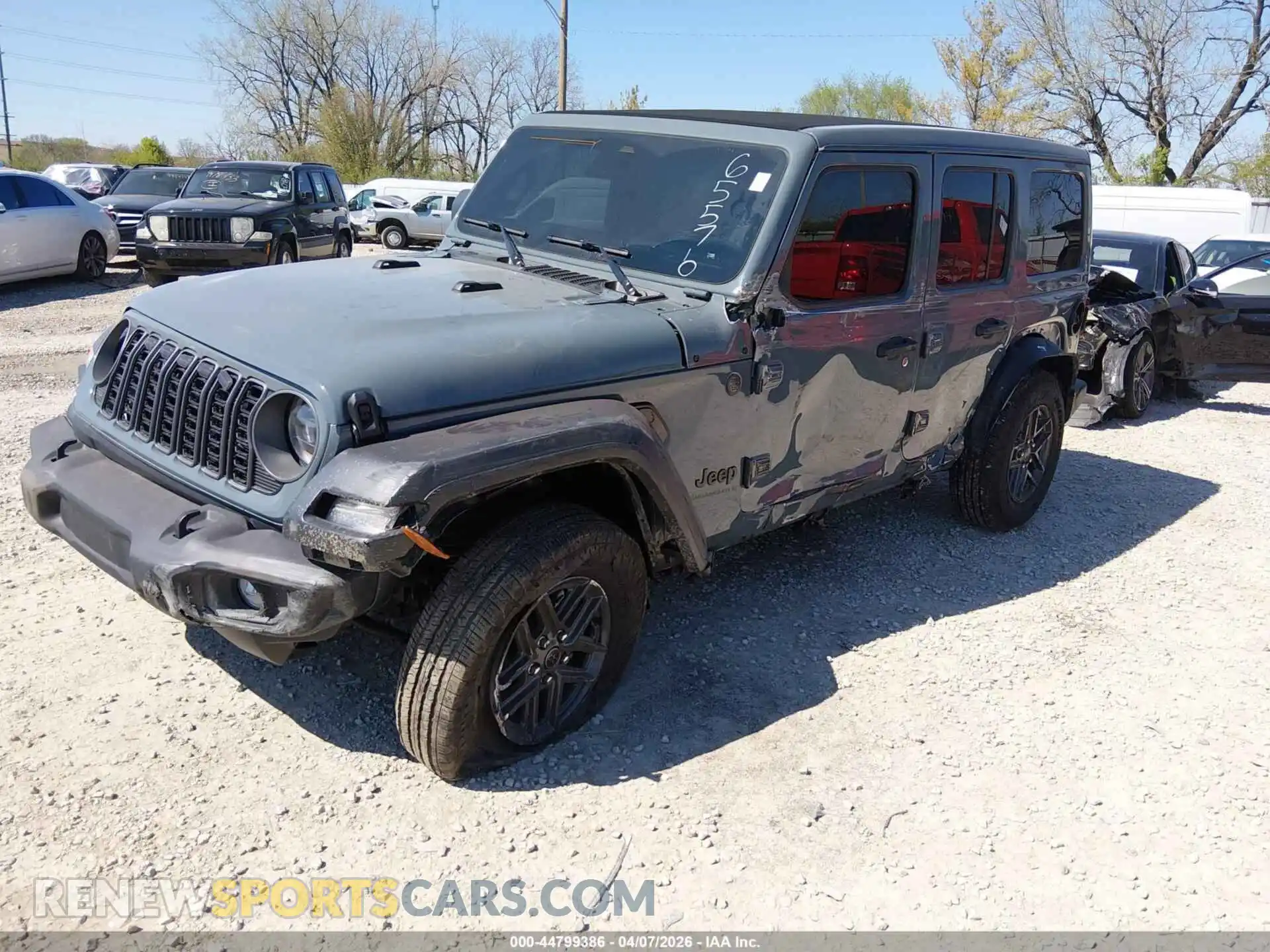 2 Photograph of a damaged car 1C4PJXDN2SW655710 JEEP WRANGLER 2025