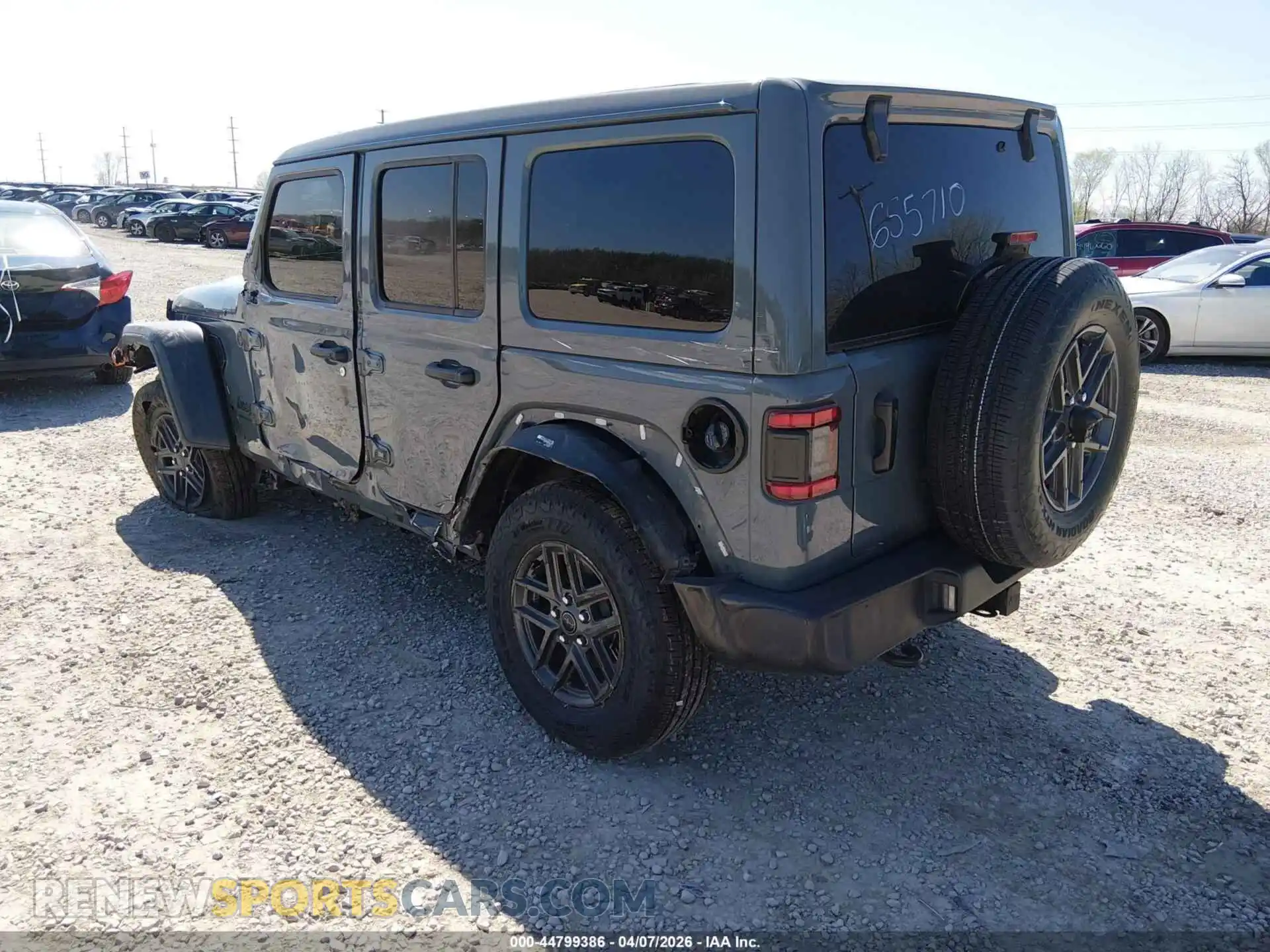 3 Photograph of a damaged car 1C4PJXDN2SW655710 JEEP WRANGLER 2025