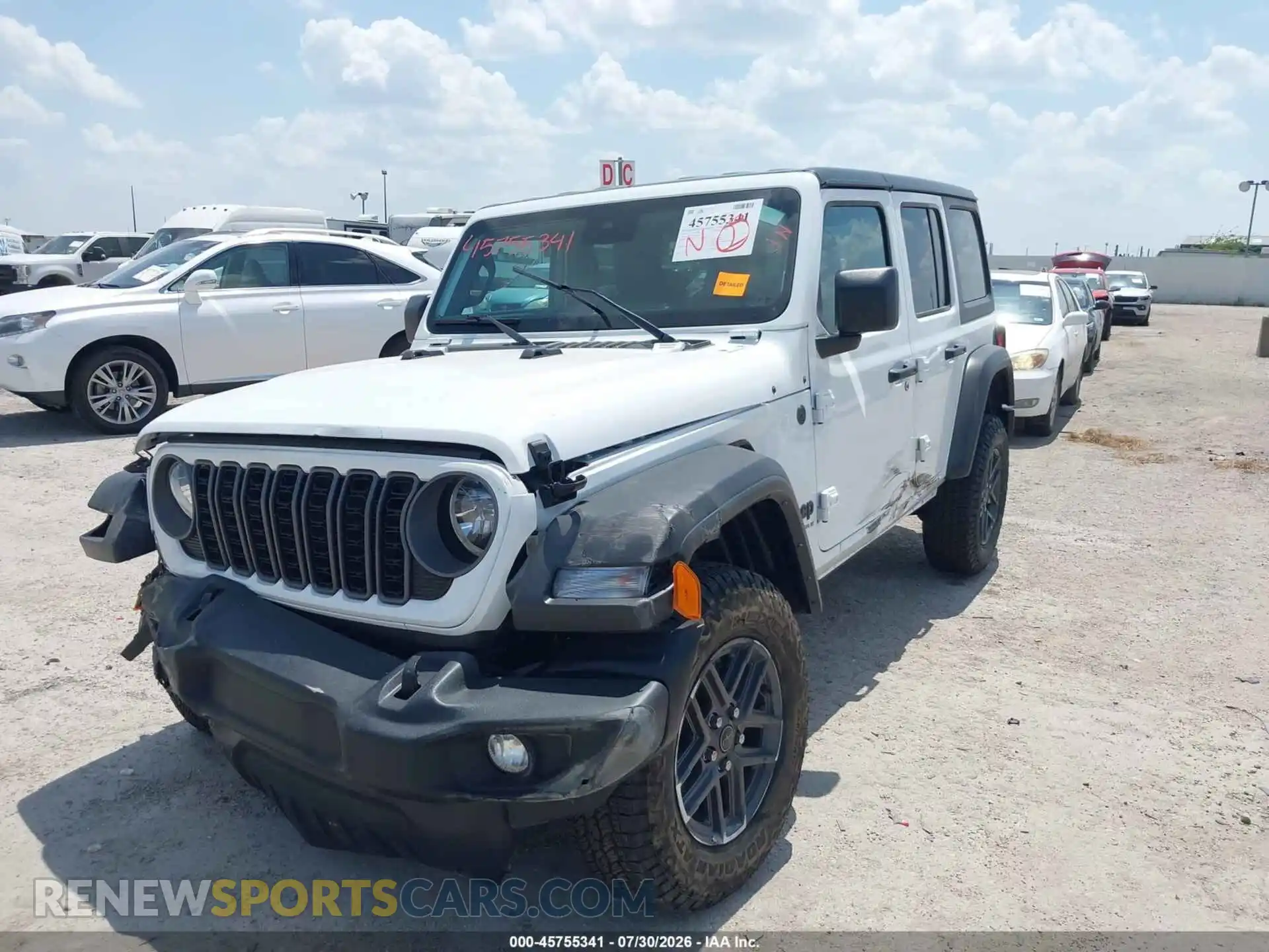 2 Photograph of a damaged car 1C4PJXDN3SW505833 JEEP WRANGLER 2025
