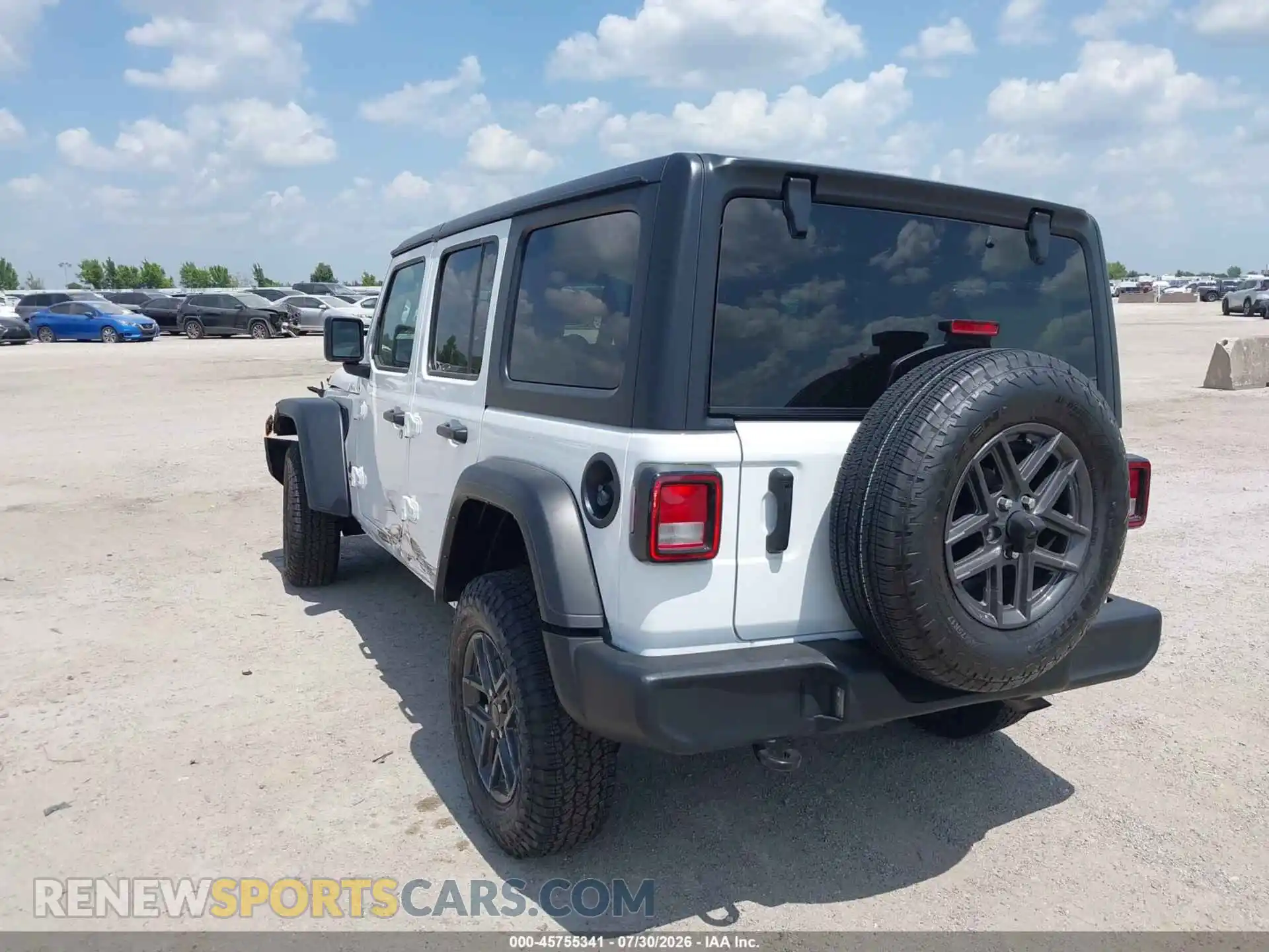 3 Photograph of a damaged car 1C4PJXDN3SW505833 JEEP WRANGLER 2025