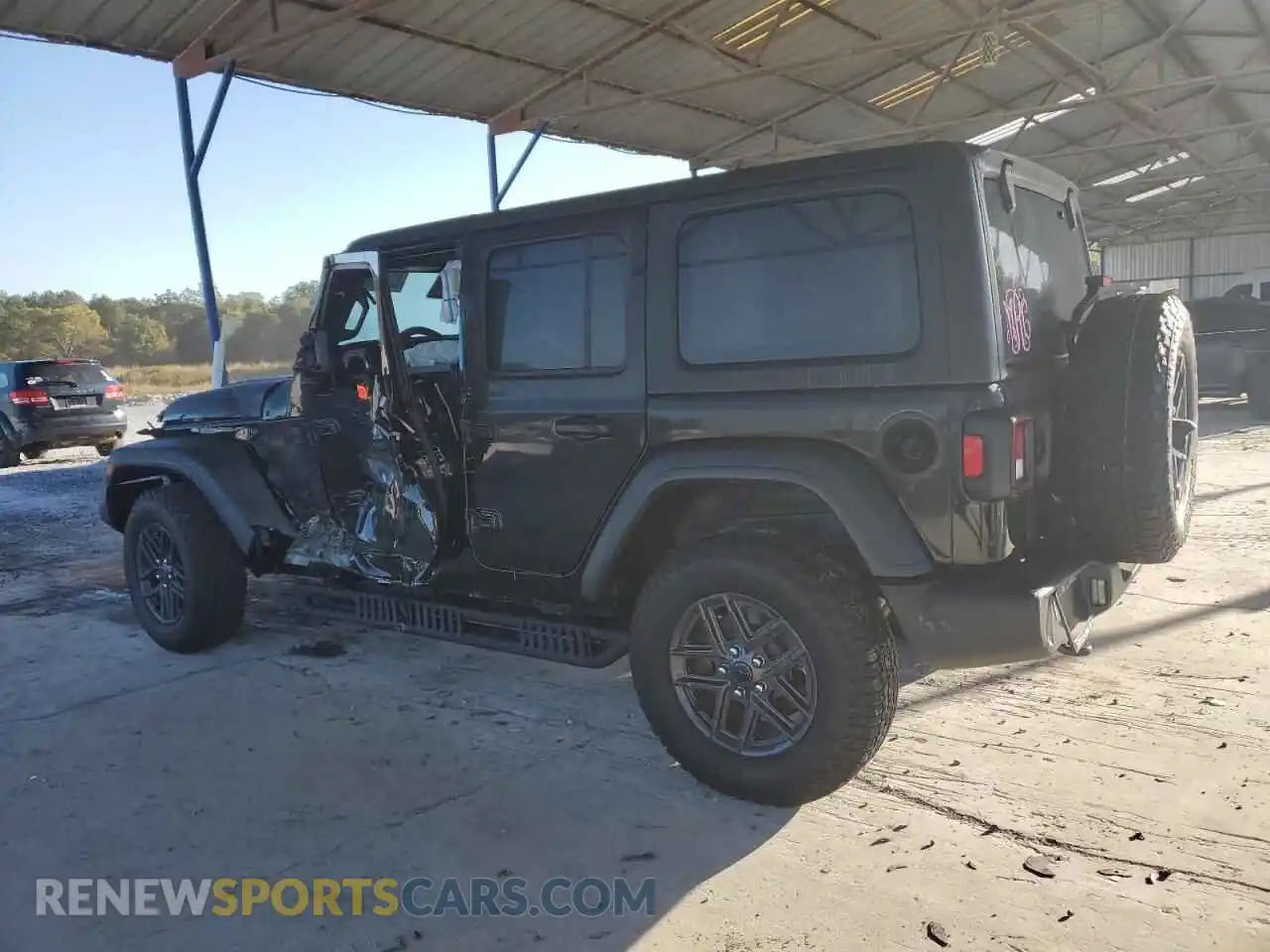 2 Photograph of a damaged car 1C4PJXDN3SW593721 JEEP WRANGLER 2025