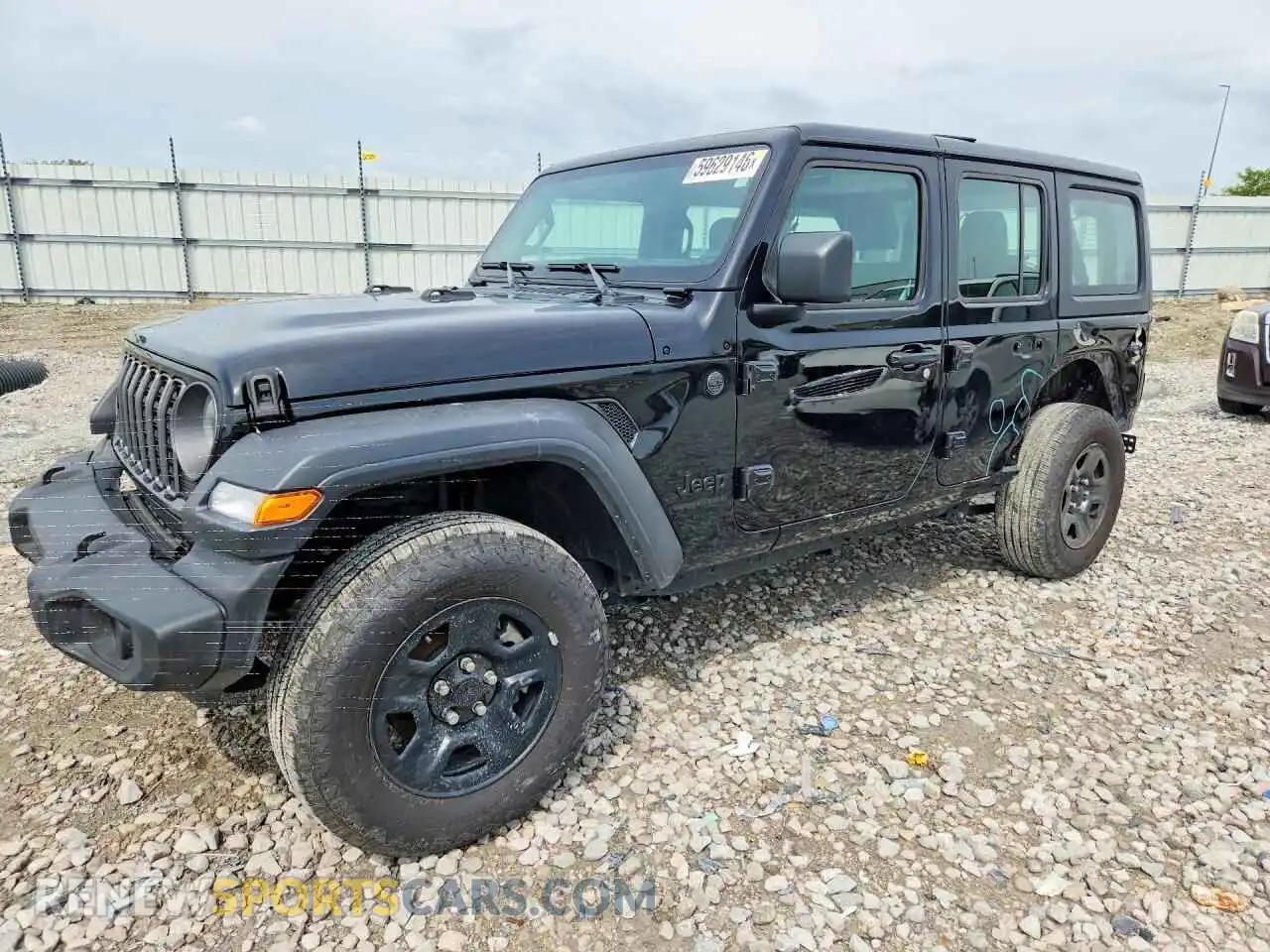 1 Photograph of a damaged car 1C4PJXDN3SW656395 JEEP WRANGLER 2025