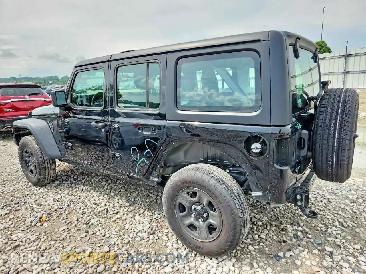 2 Photograph of a damaged car 1C4PJXDN3SW656395 JEEP WRANGLER 2025