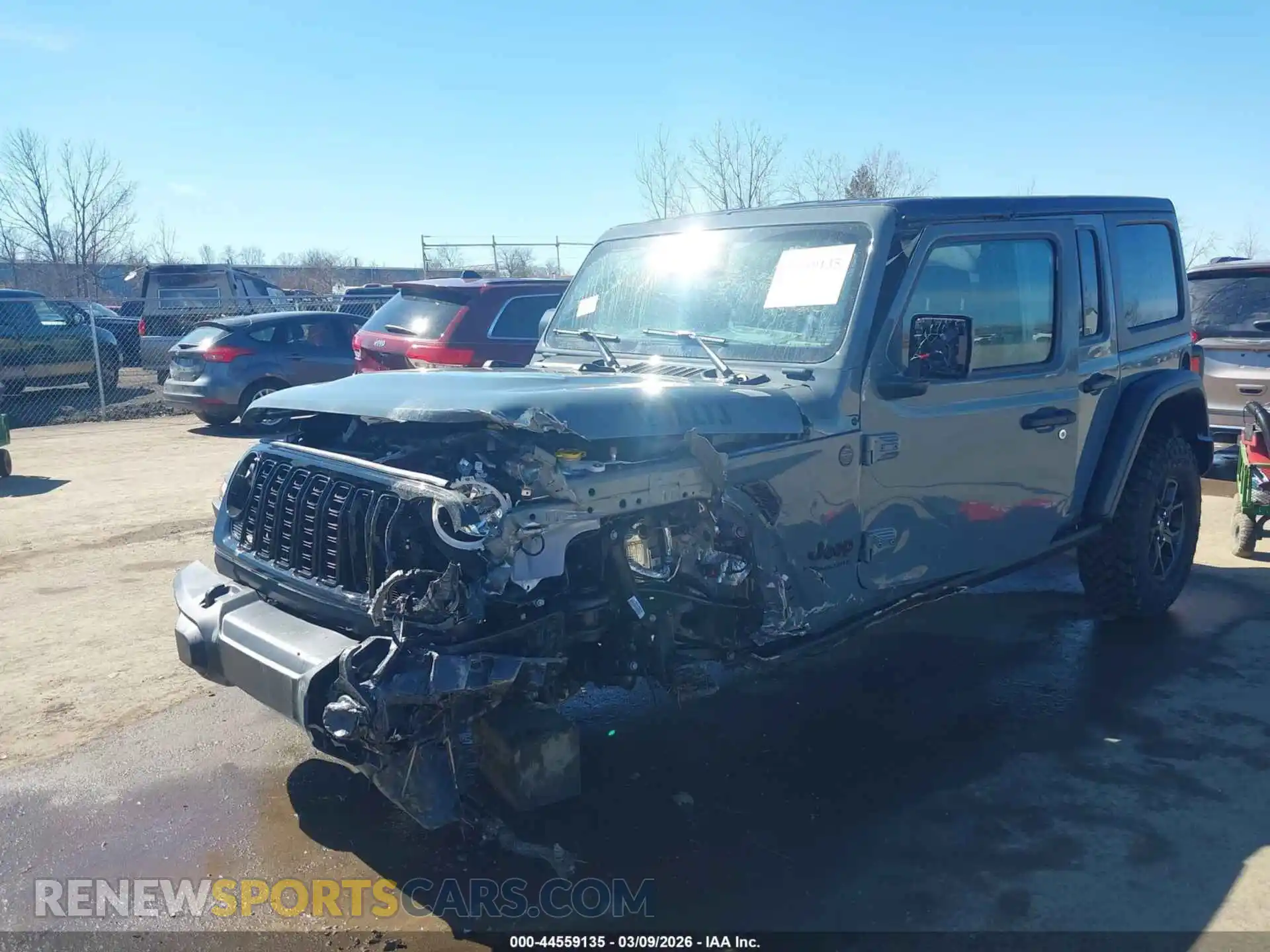 2 Photograph of a damaged car 1C4PJXDN3SW657756 JEEP WRANGLER 2025