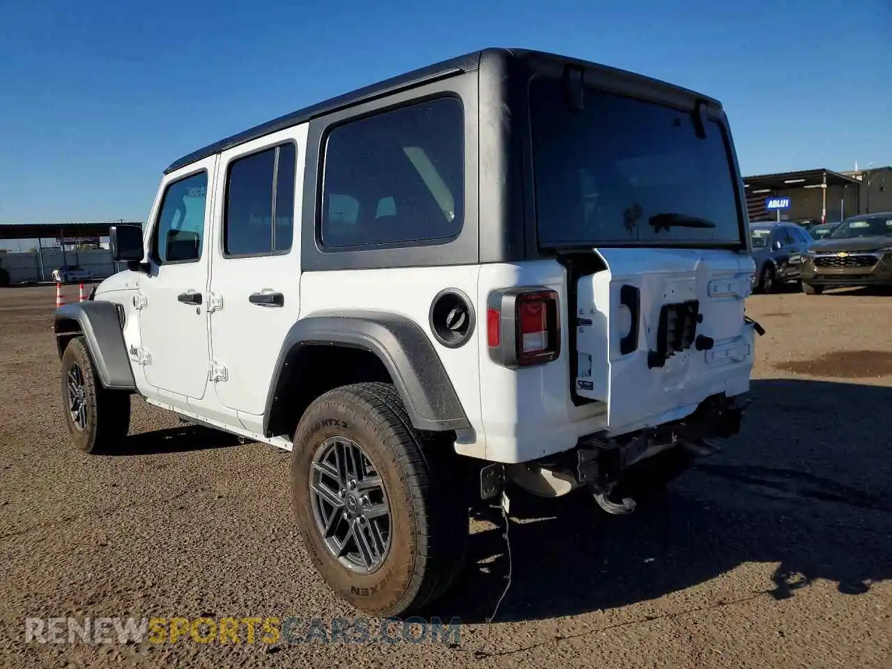 2 fotografías del automóvil dañado 1C4PJXDN4SW506098 JEEP WRANGLER 2025