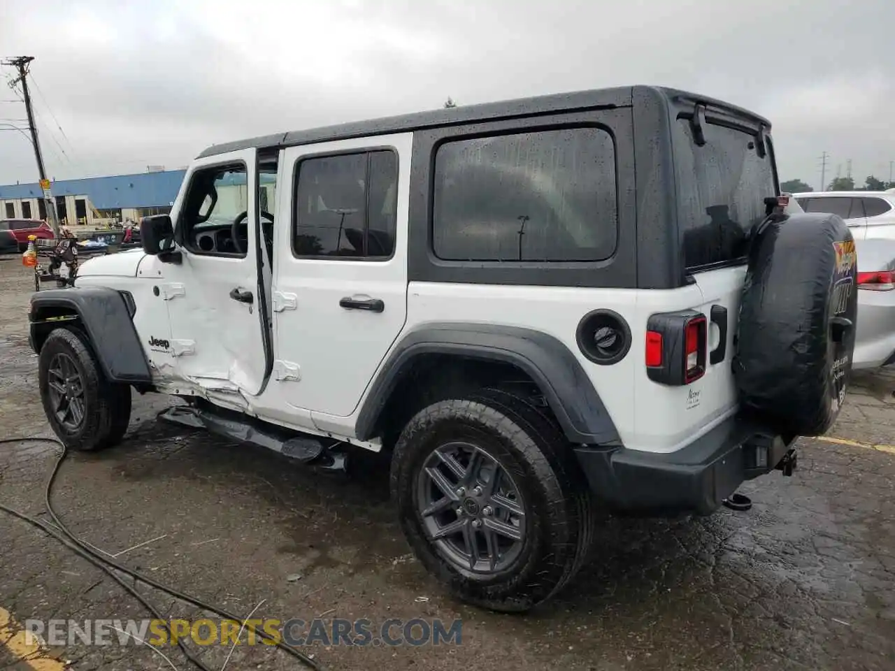 2 fotografías del automóvil dañado 1C4PJXDN4SW513097 JEEP WRANGLER 2025