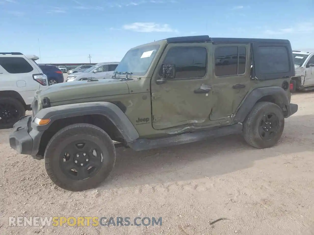 1 Photograph of a damaged car 1C4PJXDN4SW515531 JEEP WRANGLER 2025