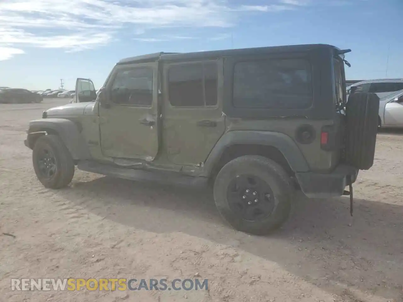 2 Photograph of a damaged car 1C4PJXDN4SW515531 JEEP WRANGLER 2025
