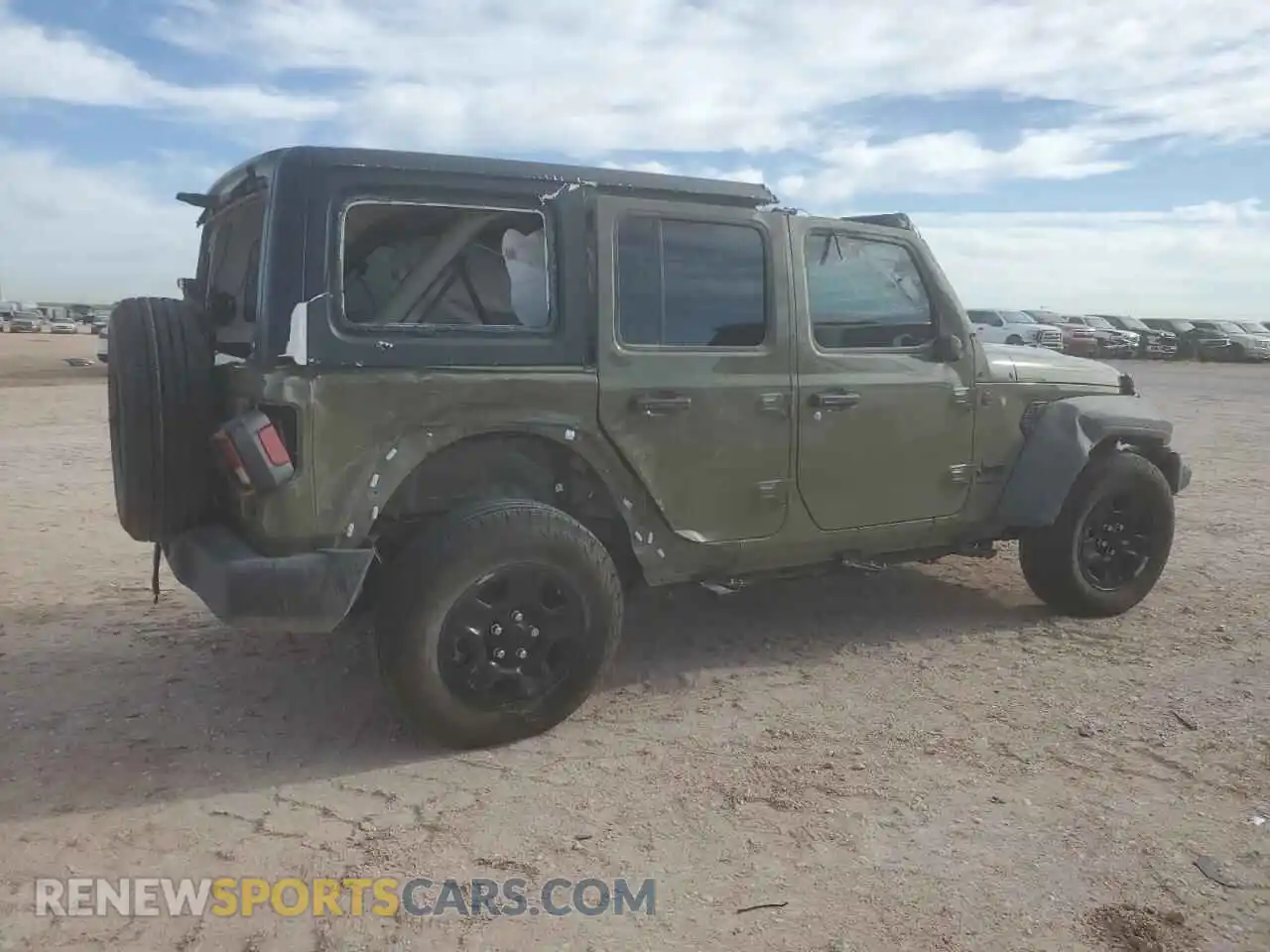 3 Photograph of a damaged car 1C4PJXDN4SW515531 JEEP WRANGLER 2025