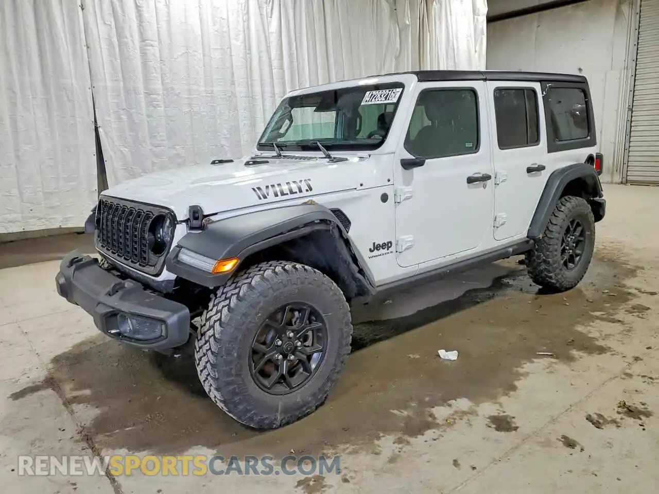 1 Photograph of a damaged car 1C4PJXDN4SW591900 JEEP WRANGLER 2025