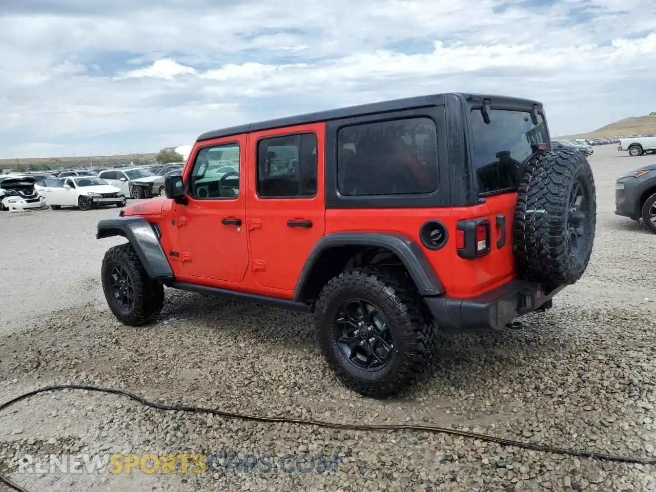 2 Photograph of a damaged car 1C4PJXDN4SW597440 JEEP WRANGLER 2025