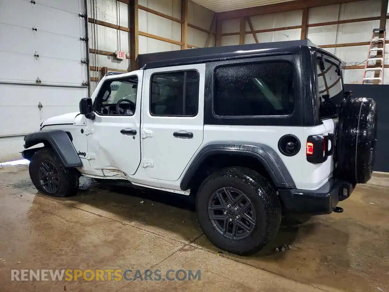2 Photograph of a damaged car 1C4PJXDN5SW500200 JEEP WRANGLER 2025