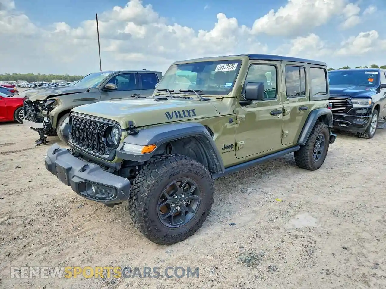 1 fotografías del automóvil dañado 1C4PJXDN6SW508824 JEEP WRANGLER 2025