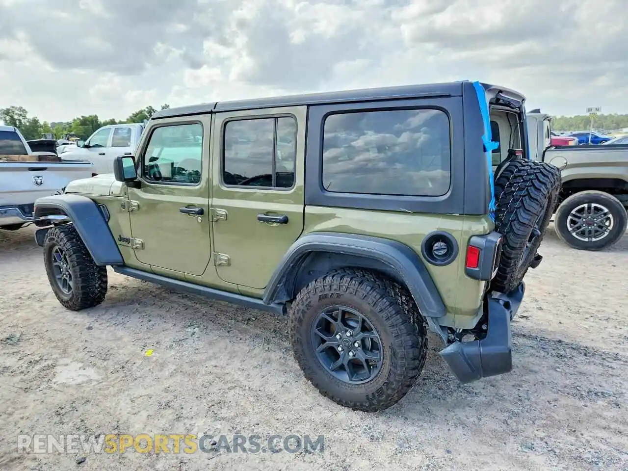 2 fotografías del automóvil dañado 1C4PJXDN6SW508824 JEEP WRANGLER 2025