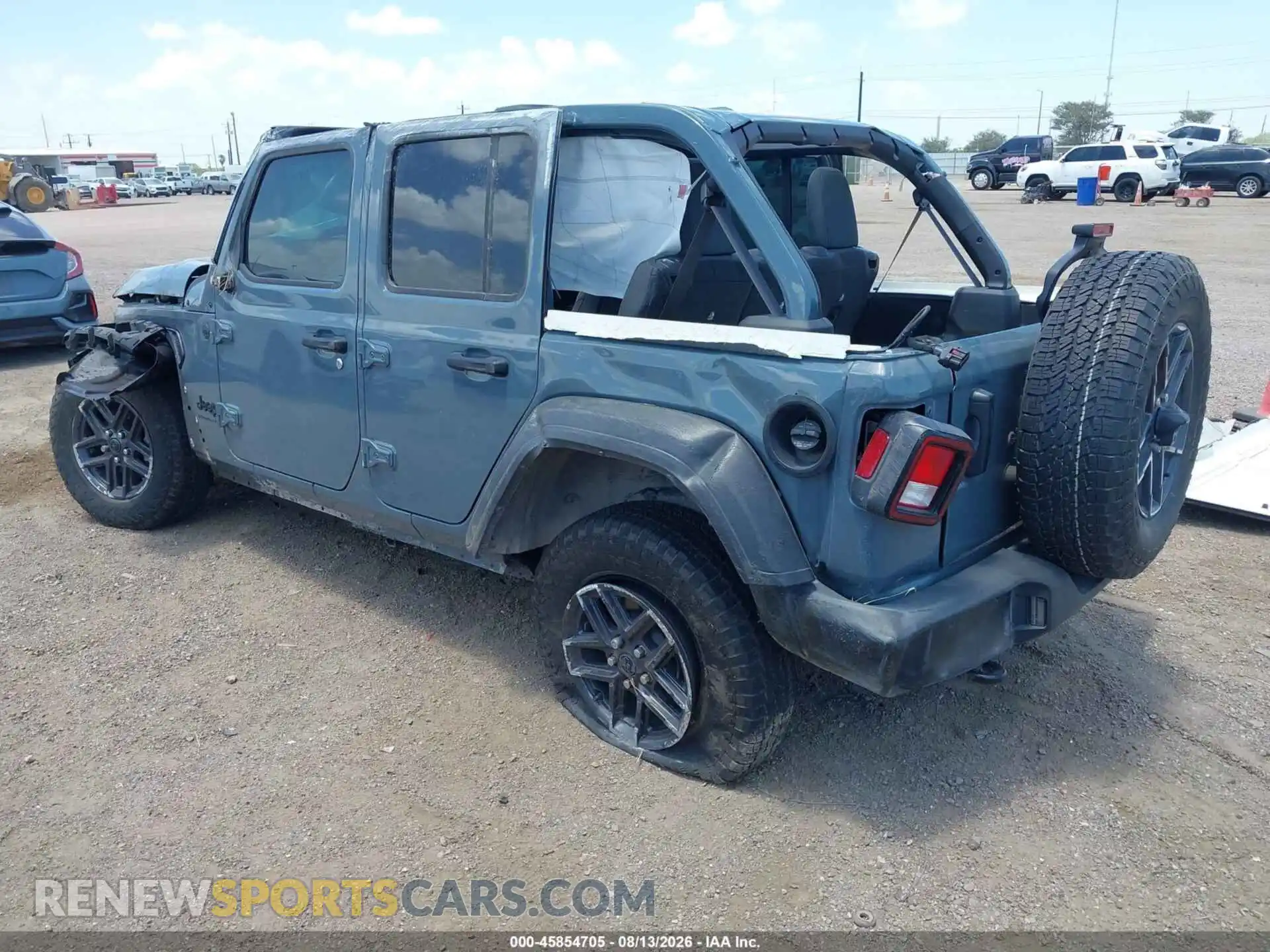 3 fotografías del automóvil dañado 1C4PJXDN6SW531469 JEEP WRANGLER 2025