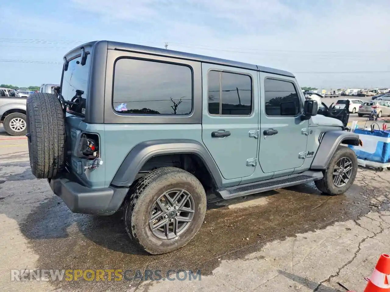 3 Photograph of a damaged car 1C4PJXDN6SW539054 JEEP WRANGLER 2025